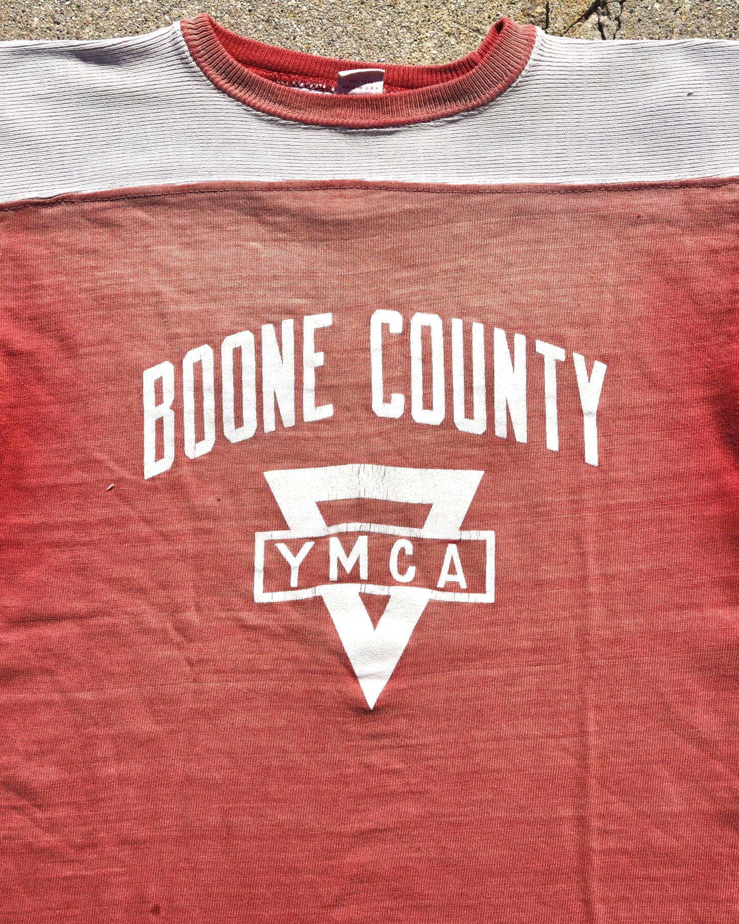 1950s Sun Faded Boone County YMCA Jersey
