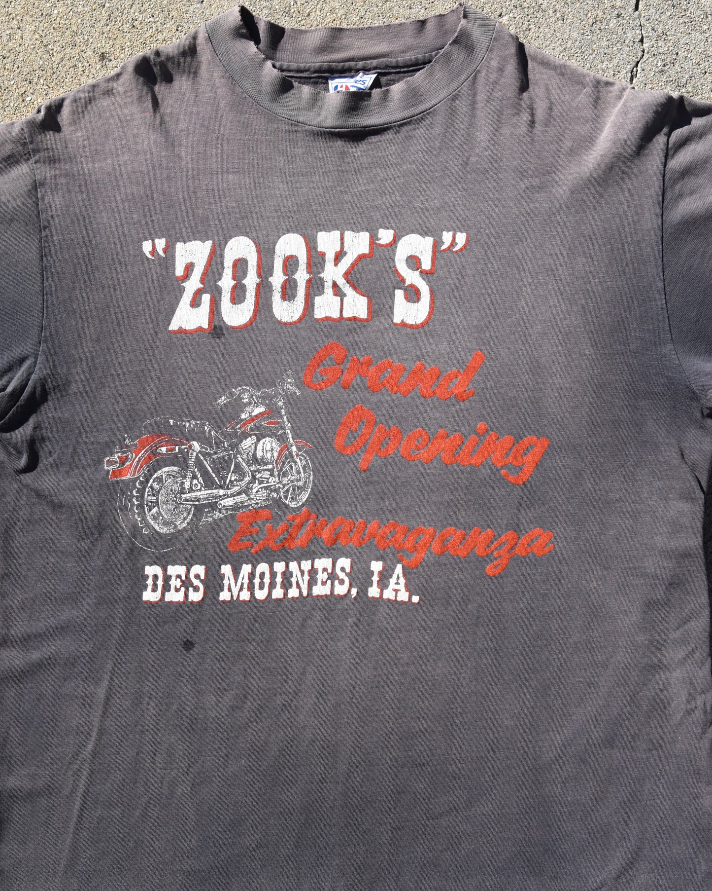 1980s Harley Davidson Tshirt - Sun Faded