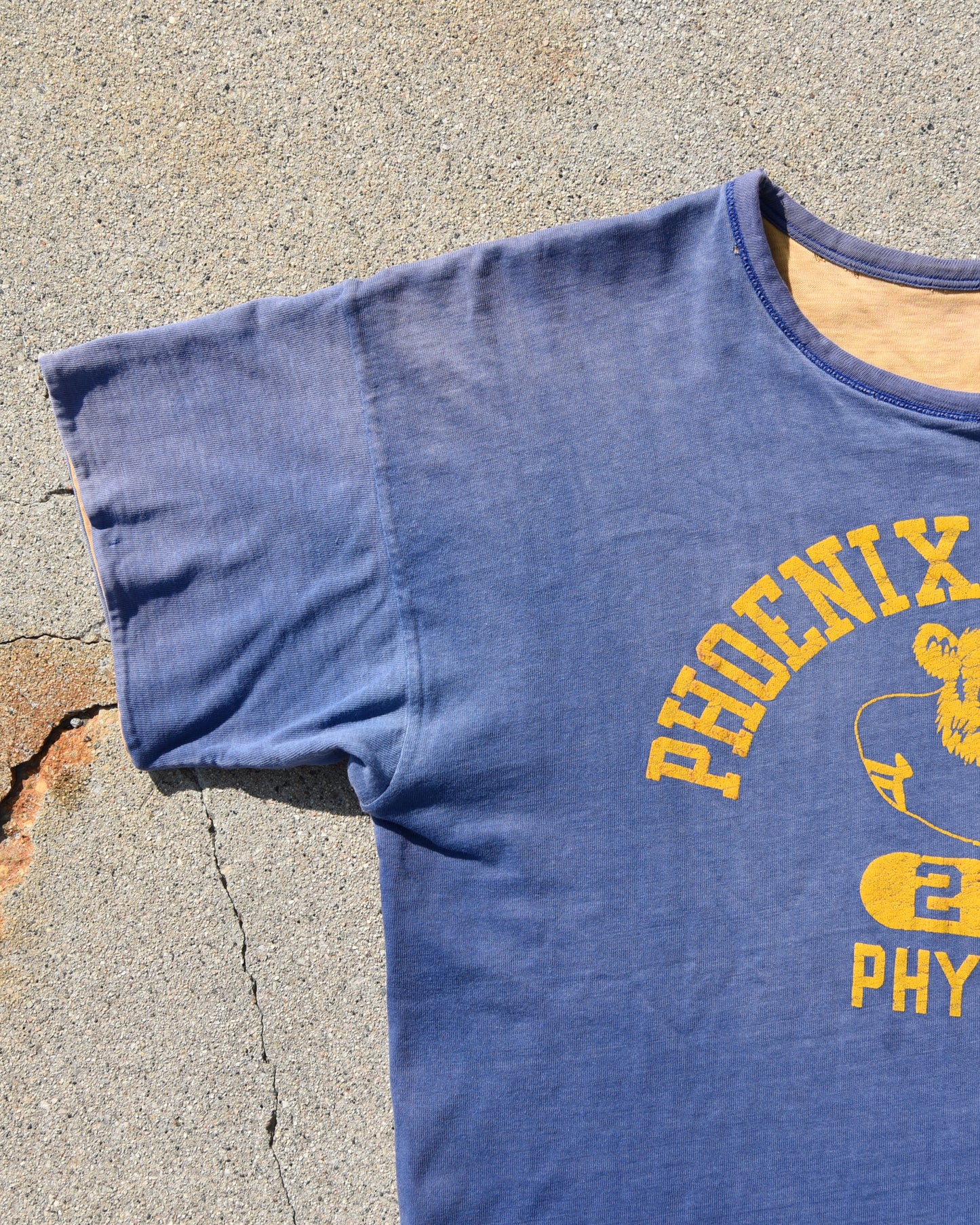 1950s Phoenix College Phys Ed Double Face Tshirt