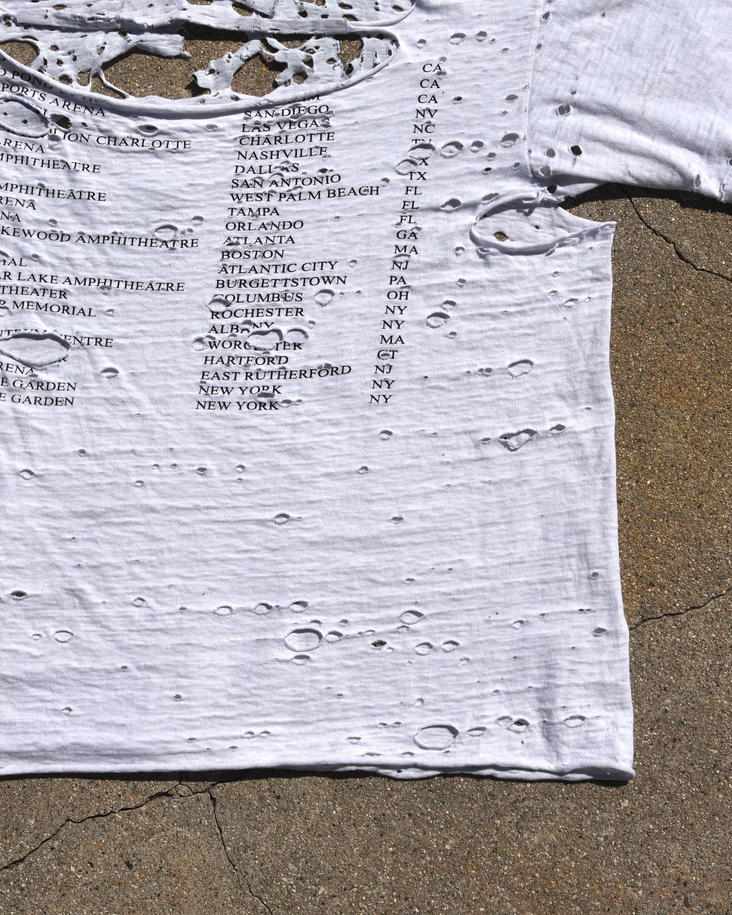 1990s Thrashed The Miseducation of Lauryn Hill Tour Tshirt