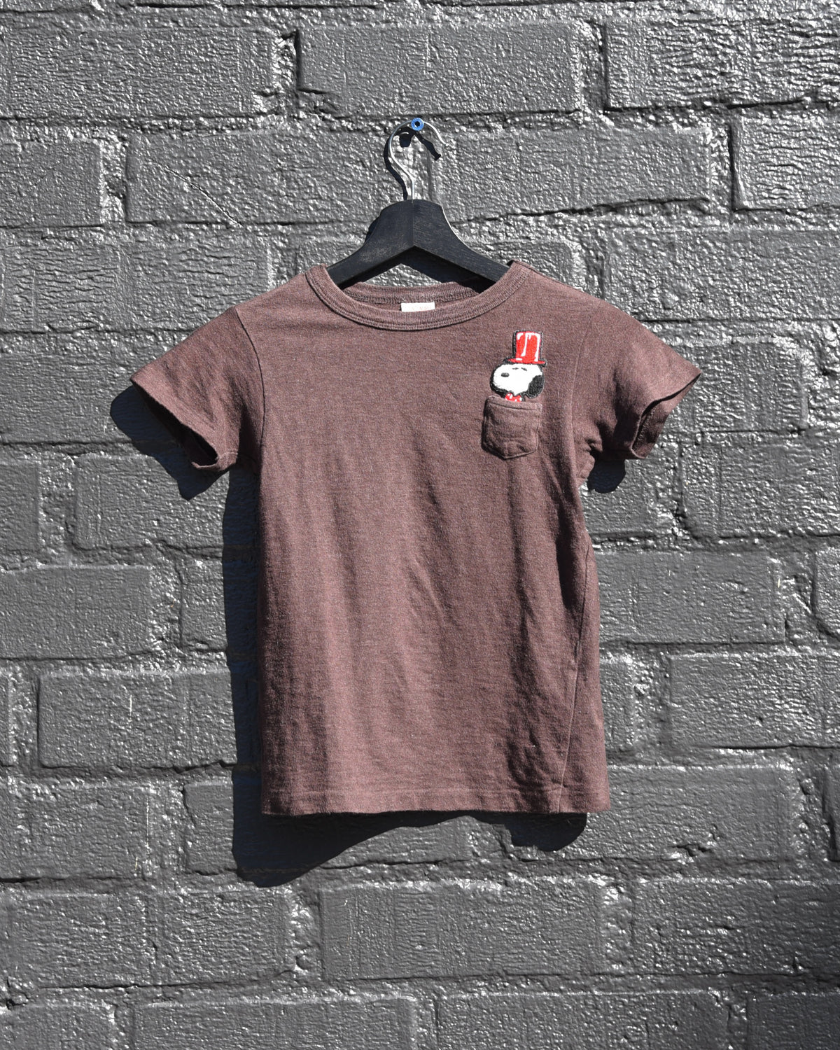 Denim Dungaree Snoopy Top Hat Tshirt