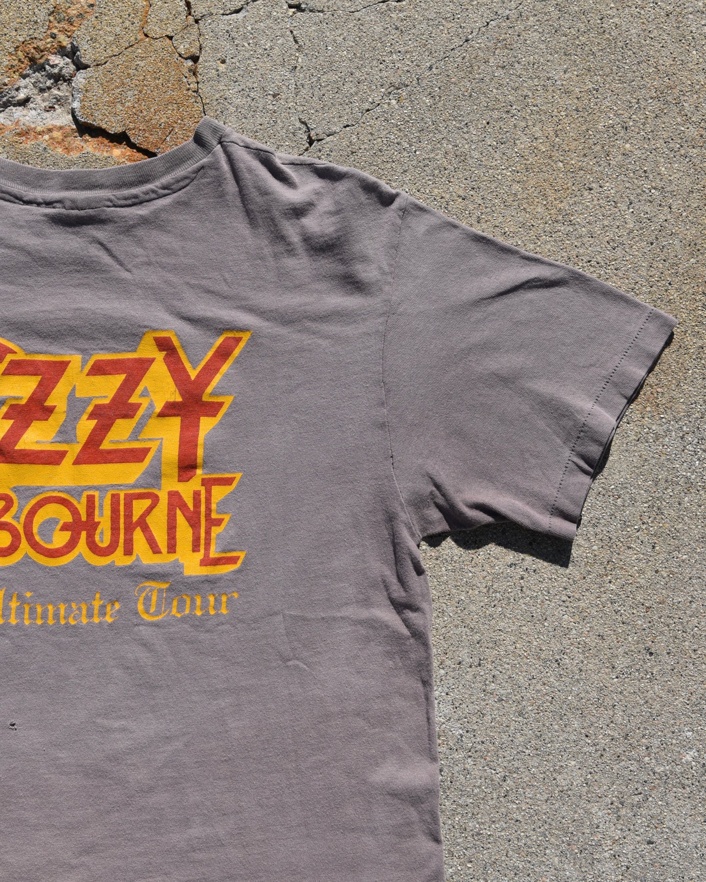 1980s Sun Faded The Ultimate Ozzy Osbourne Tshirt