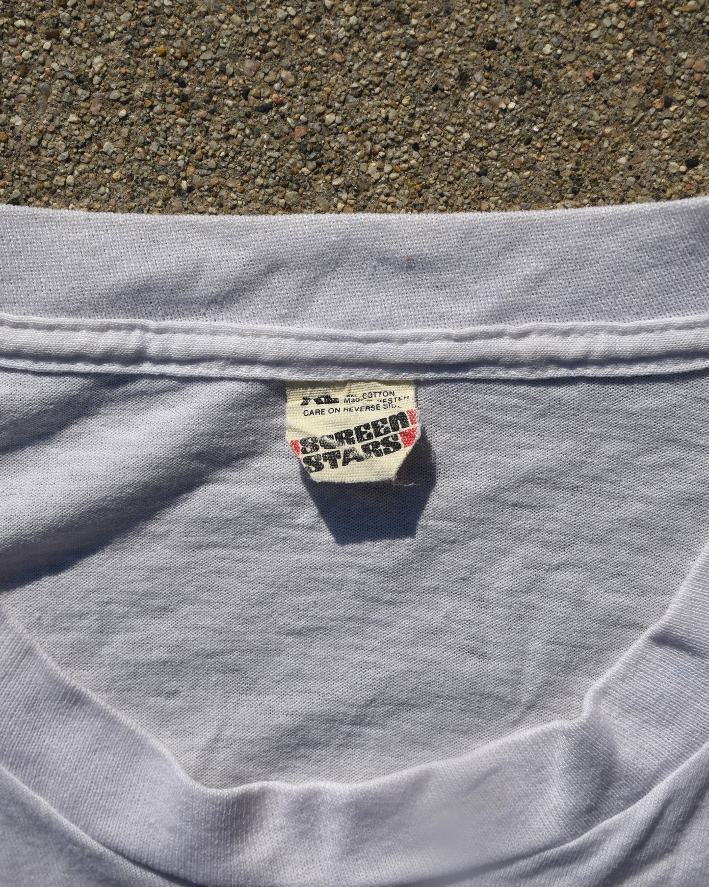 1980s Bauhaus Band Screen Stars Tshirt Cropped