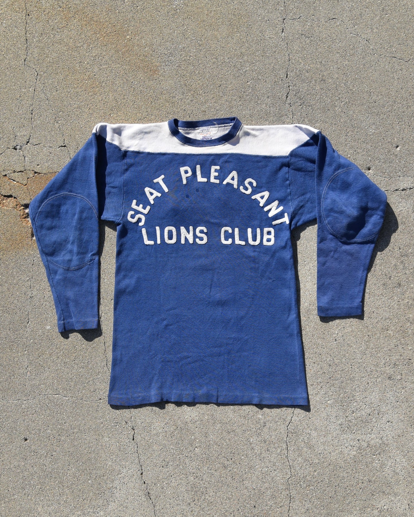 1950s Two Tone Seat Pleasant Lions Club Jersey