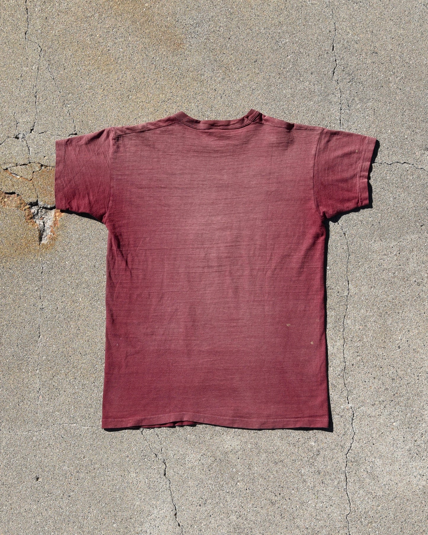 1950s Husqvarna Tshirt - Sun Faded And Repaired