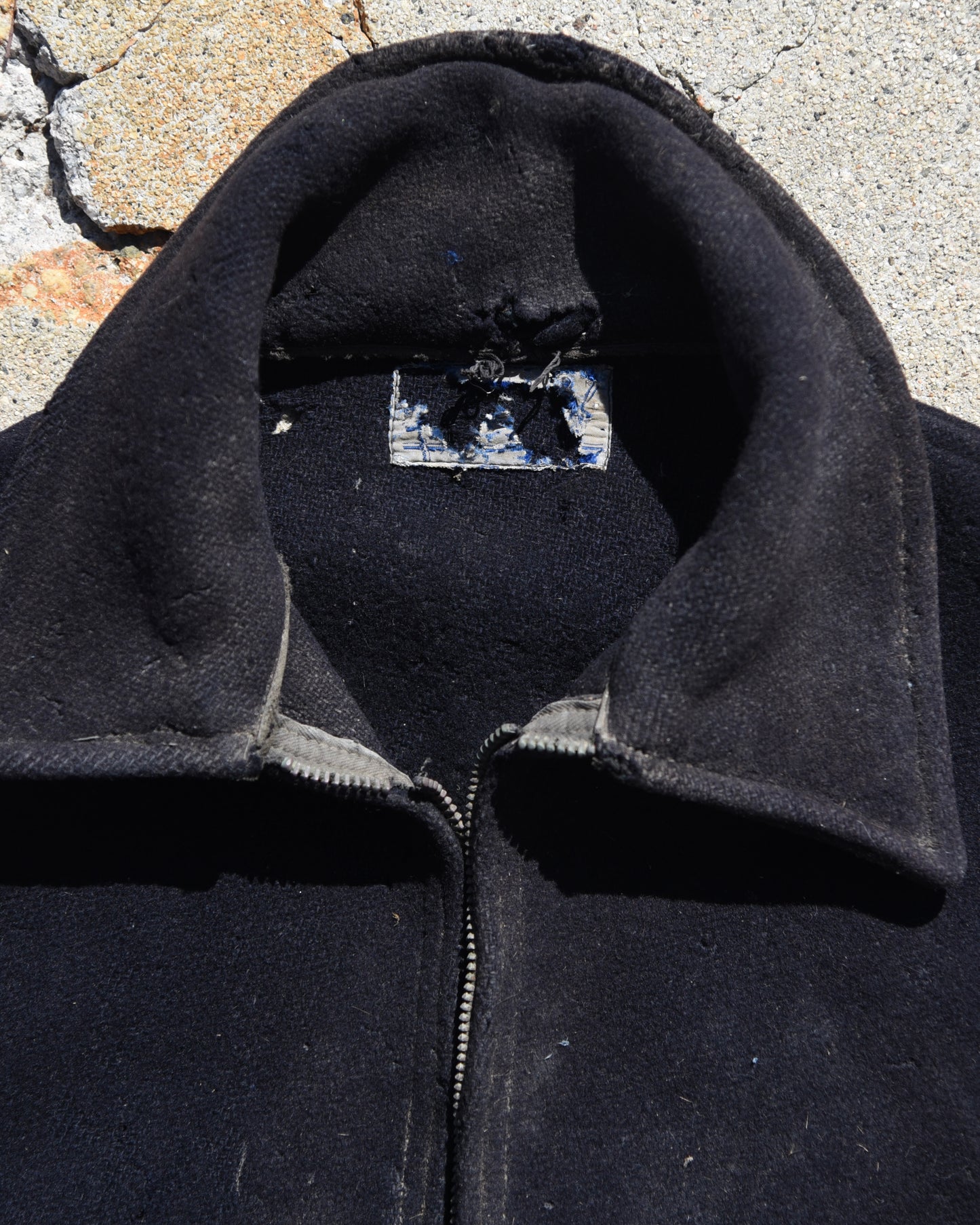 True Vintage 1950s Wool Buckleback Jacket - Thrashed