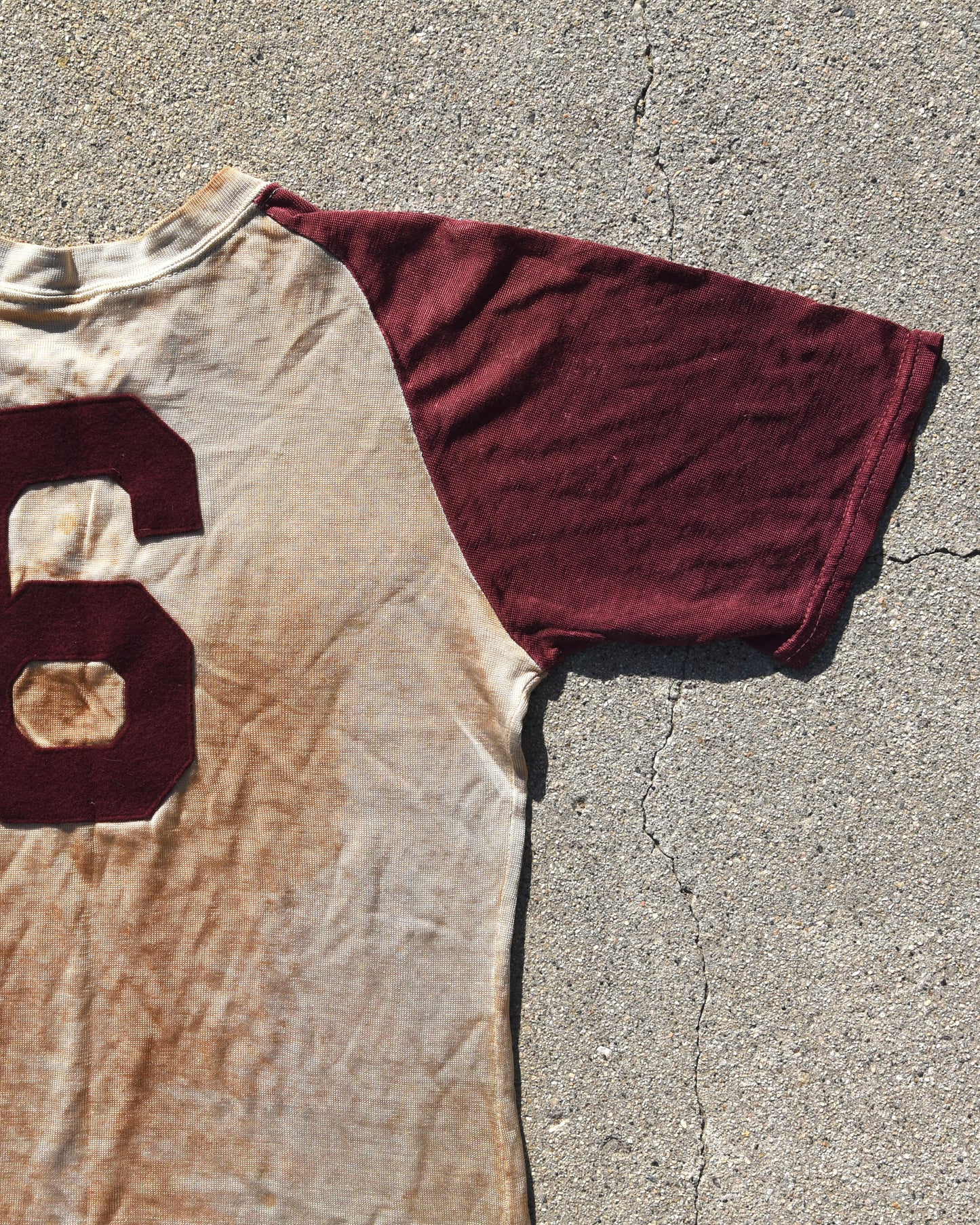 1940s Thrashed Durene Wilton Jersey