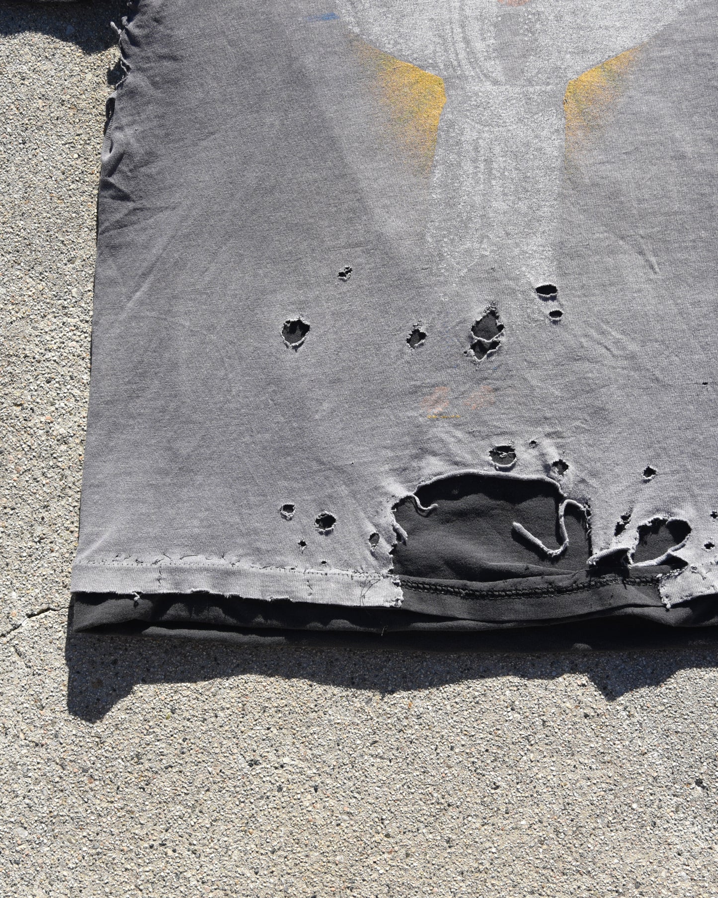 1980s Ozzy Osbourne The Ultimate Tour Tshirt - Thrashed and Repaired