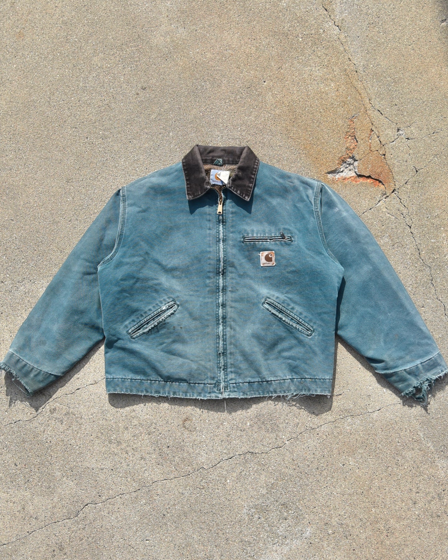 Carhartt J43 HTG Hunter Green Detroit Jacket - XL