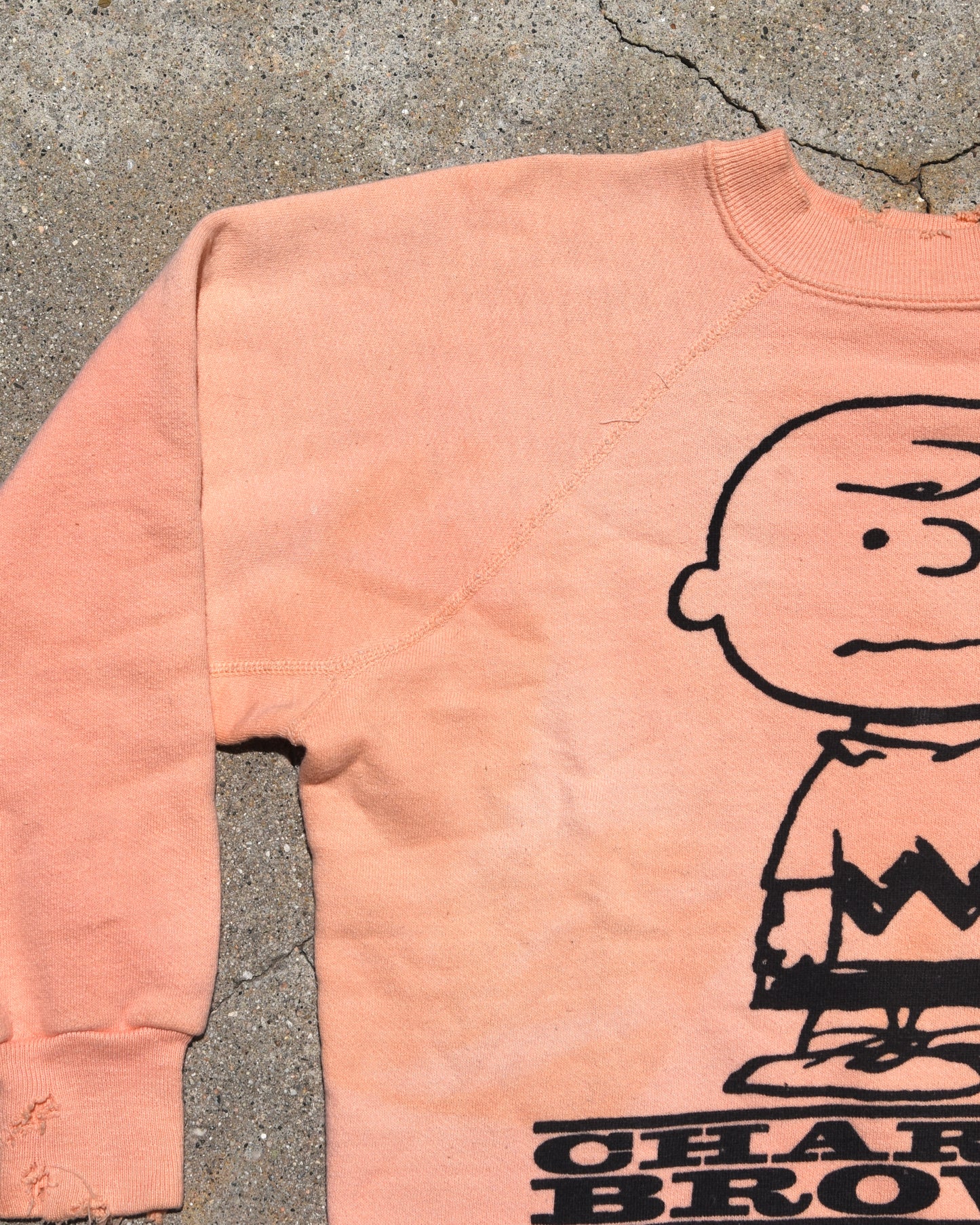 1960s Snoopy Charlie Brown Mayo Spruce Sweatshirt