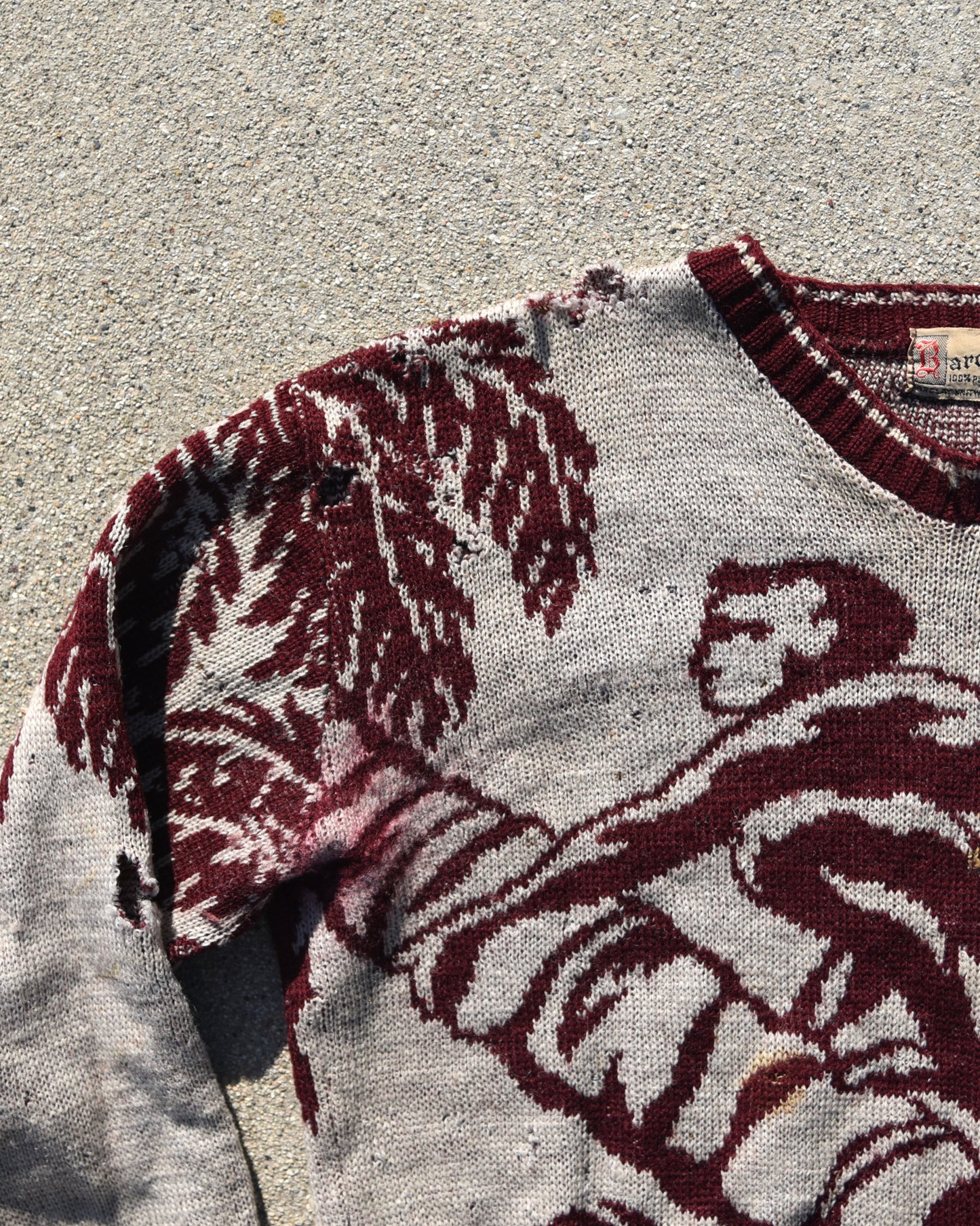 1940s Barclay Wool Sweatshirt