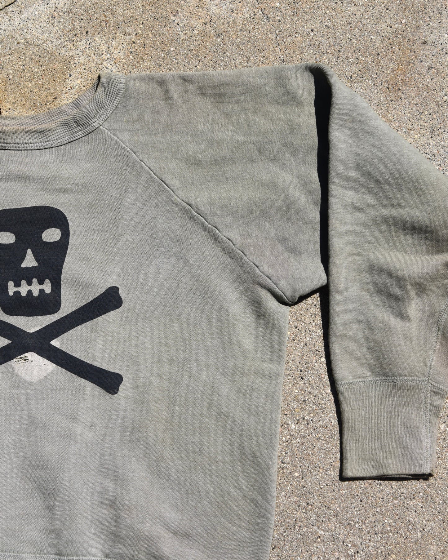 1960s Skull and Bones Sweatshirt