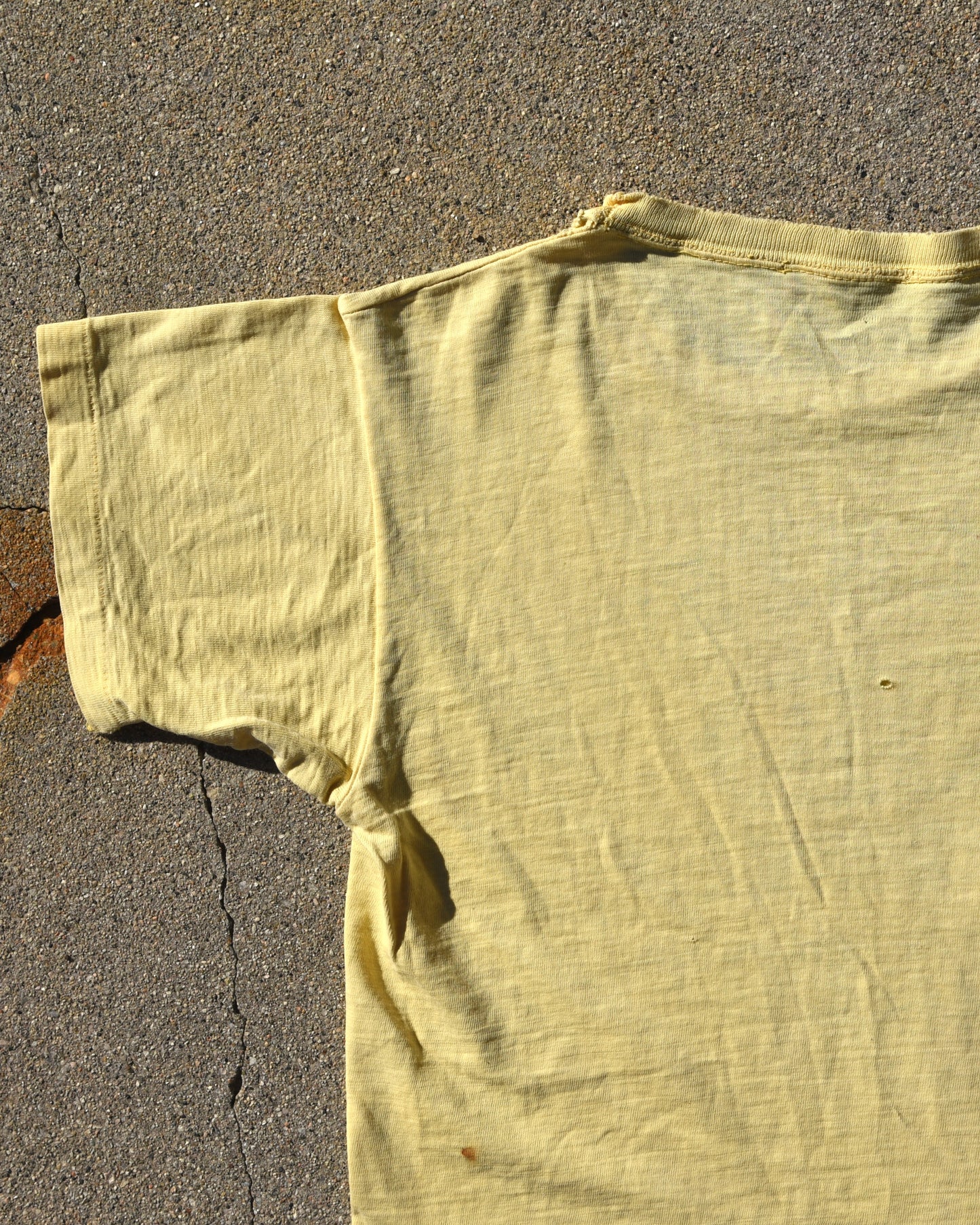 1950s Champion Running Man Manchester College Phys Ed Tshirt