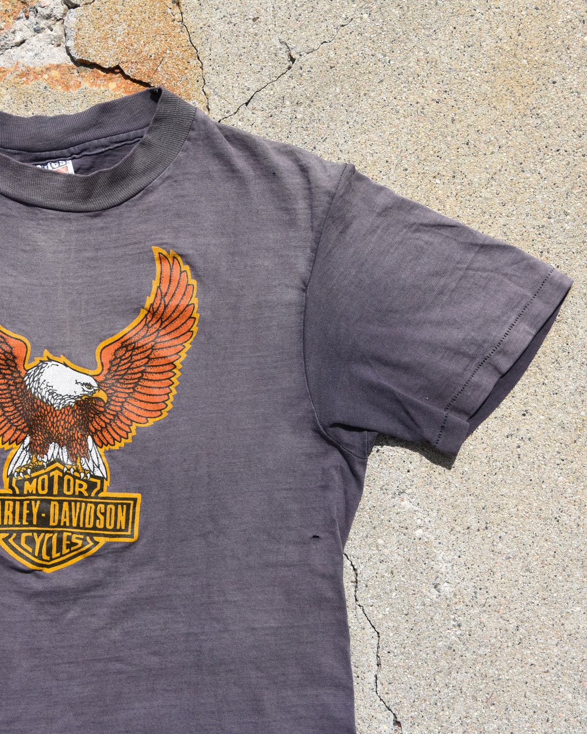 1970s Sun Faded Harley Davidson Tucson Tshirt