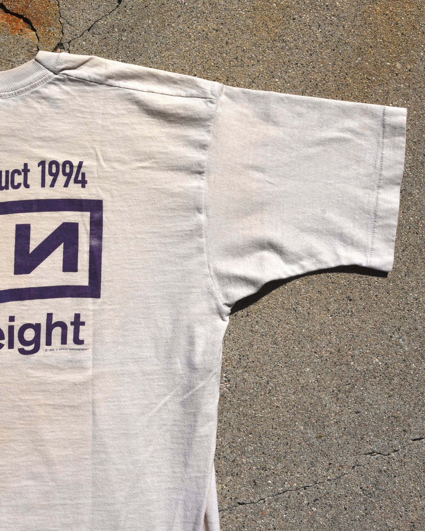 1994 Nine Inch Nails The Downward Spiral Self Destruct Tshirt