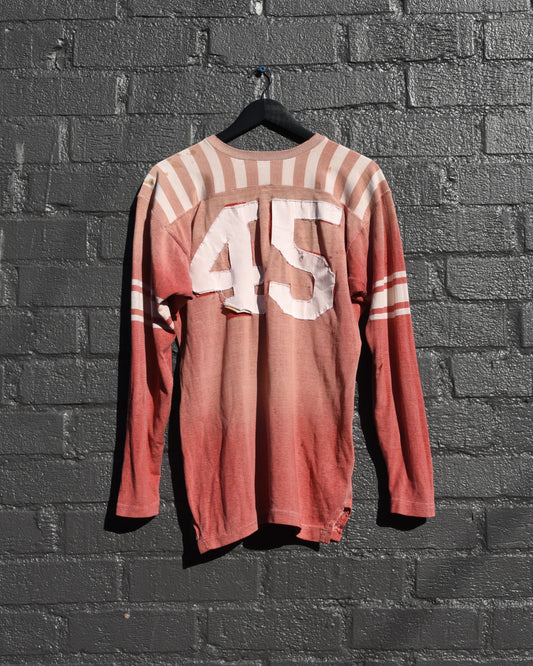 1950s Sun Faded Durene Football Jersey