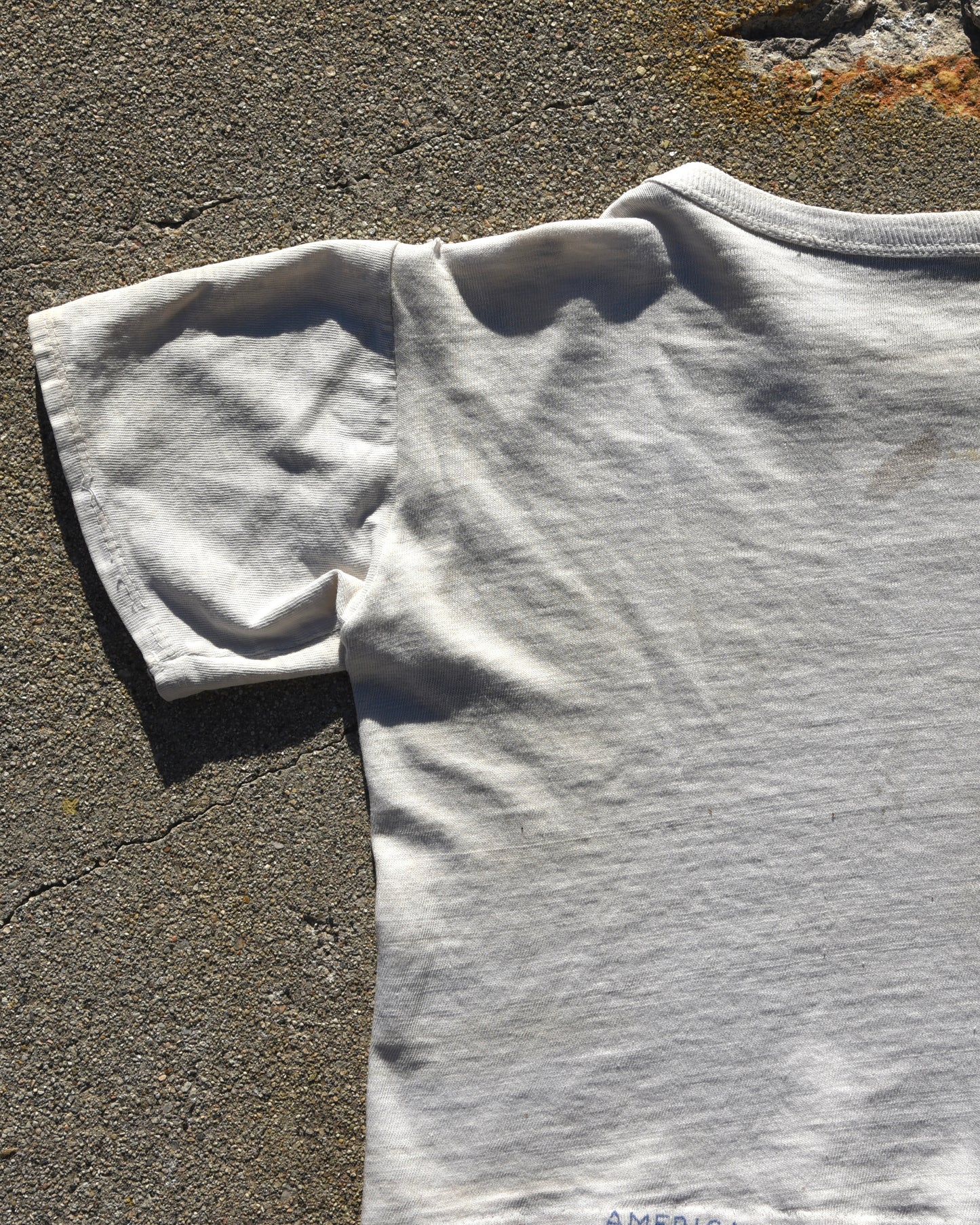 1950s Hand Stenciled Baby Tshirt