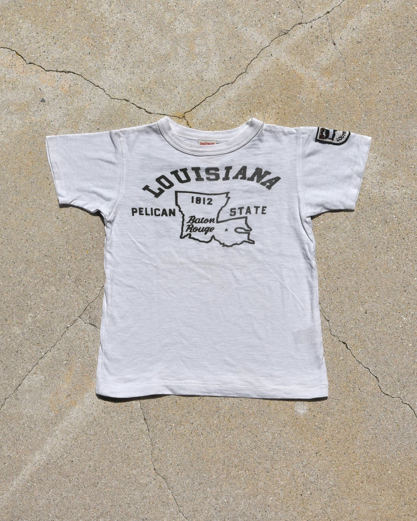 Denim Dungaree Louisiana Pelican State Tshirt