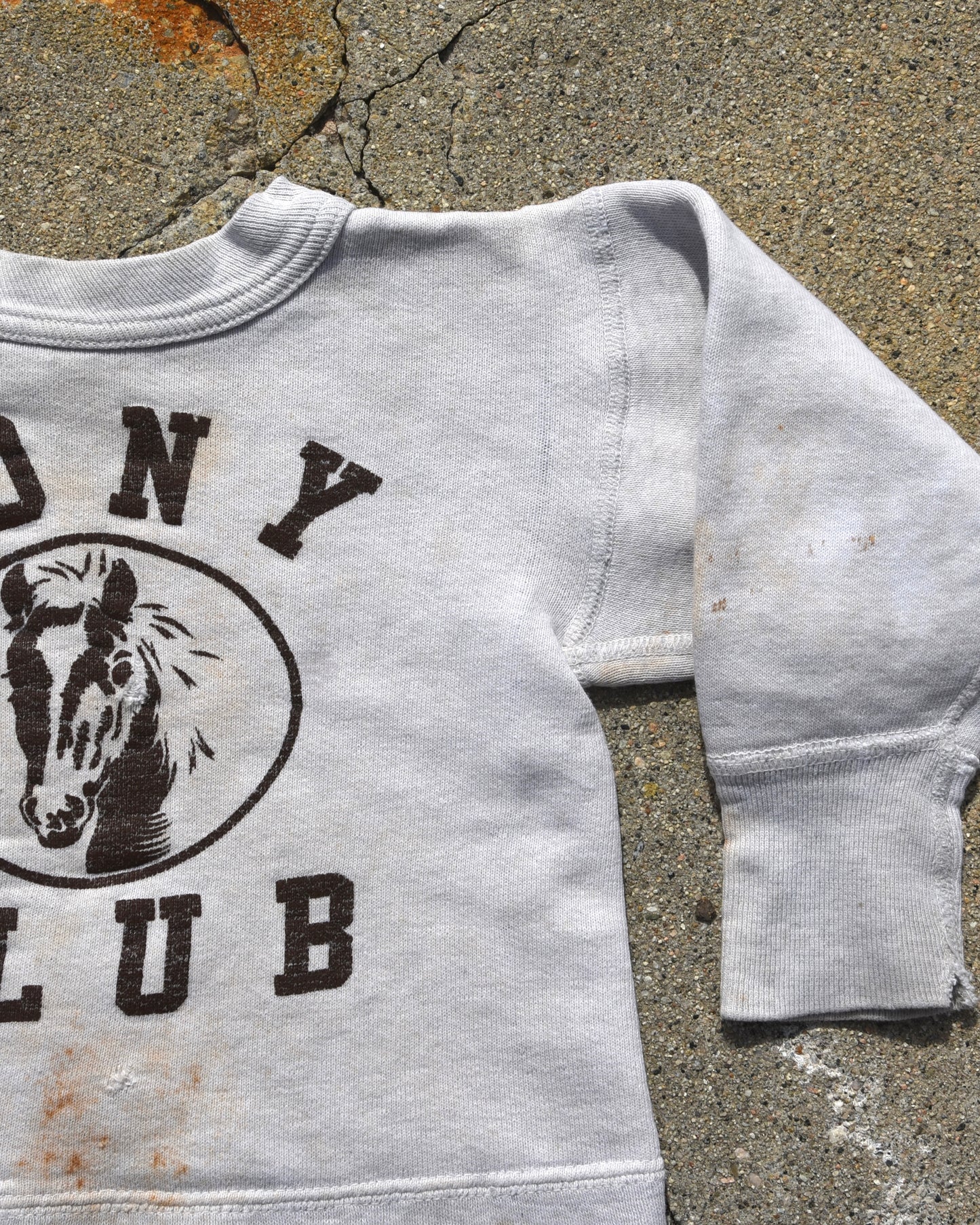 1950s Pony Club Baby Sweatshirt