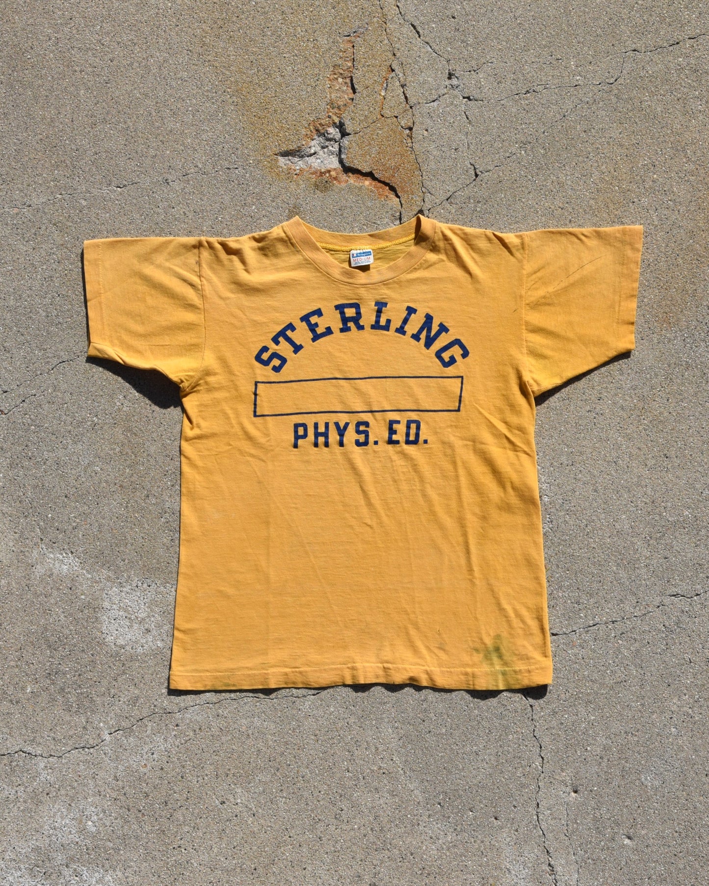 1970s Champion Sterling Phys Ed Tshirt - Medium