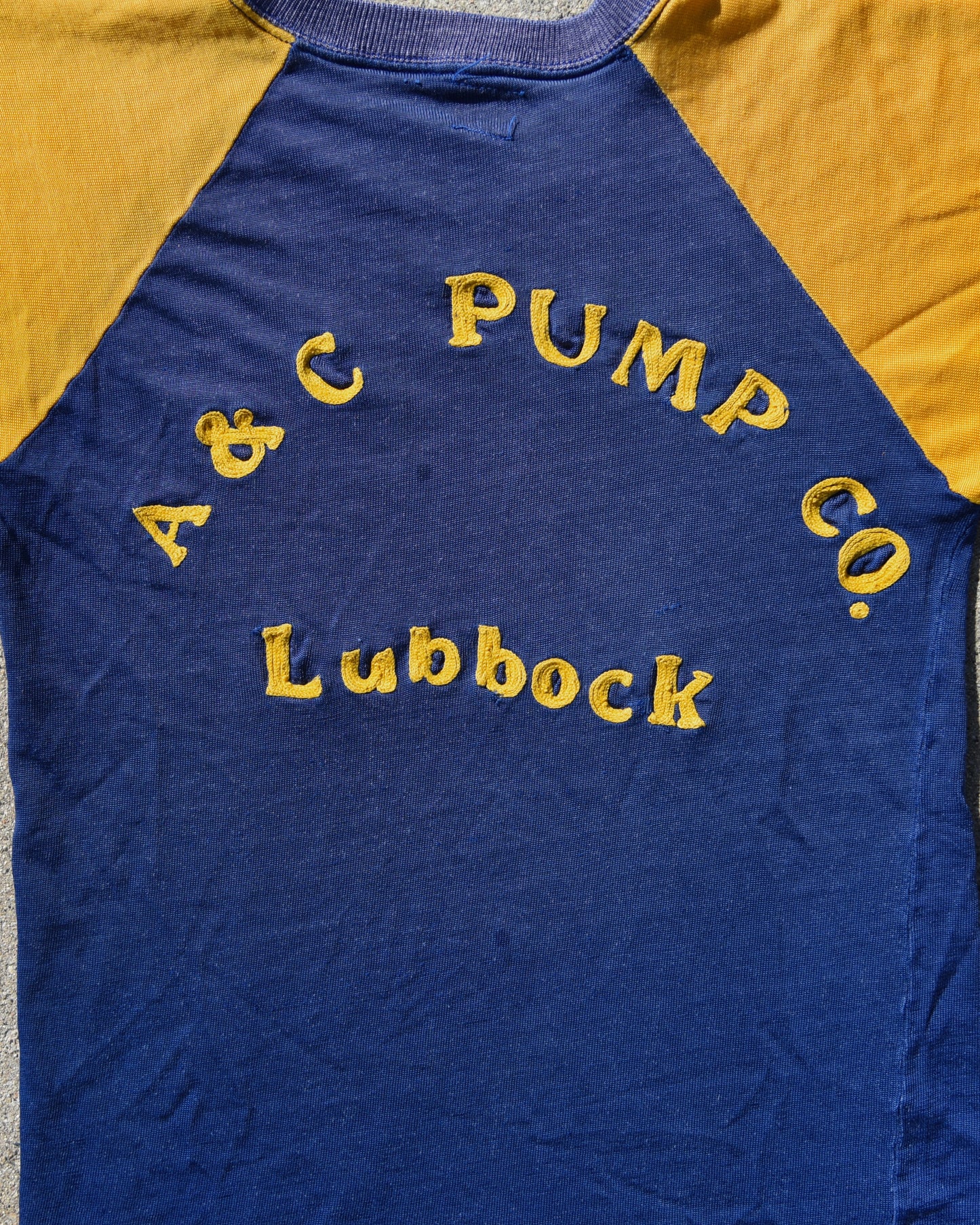 1950s A&C Pump Co. Lubbock Durene Jersey