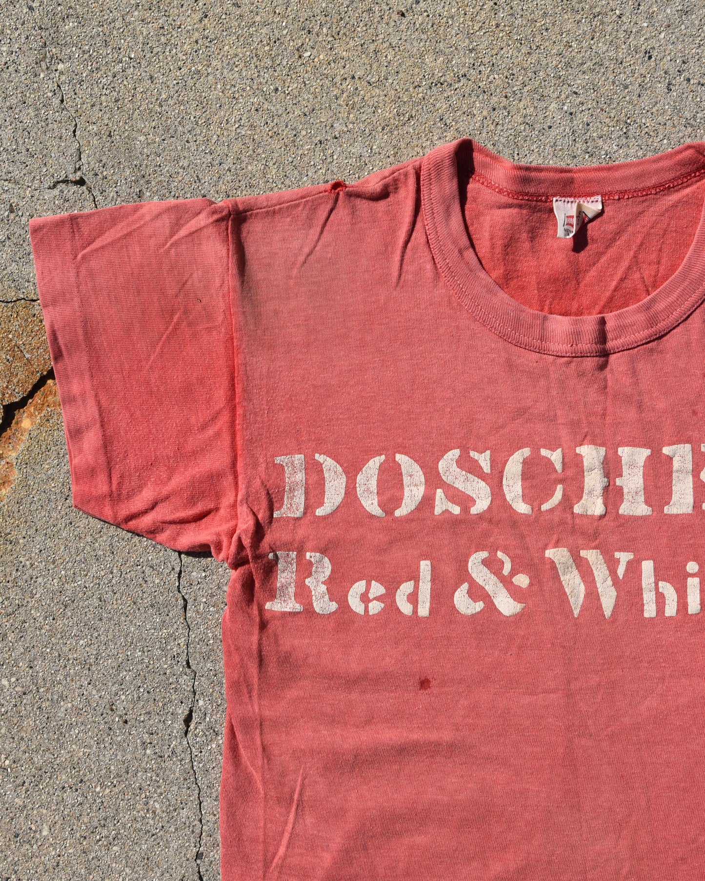 1960s Doscher’s Red & White Tshirt