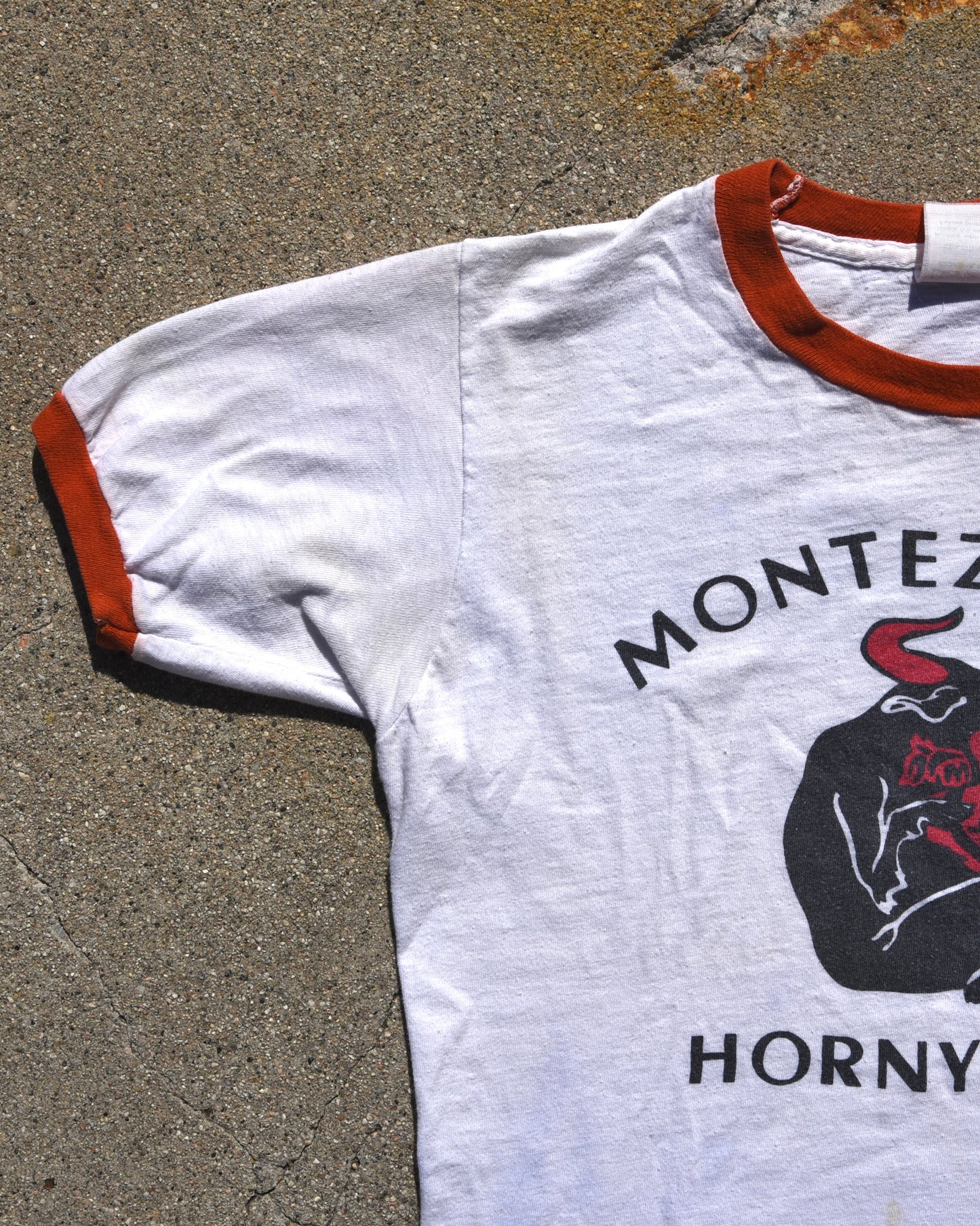 1980s Montezuma’s Horny Bull Ringer Tshirt