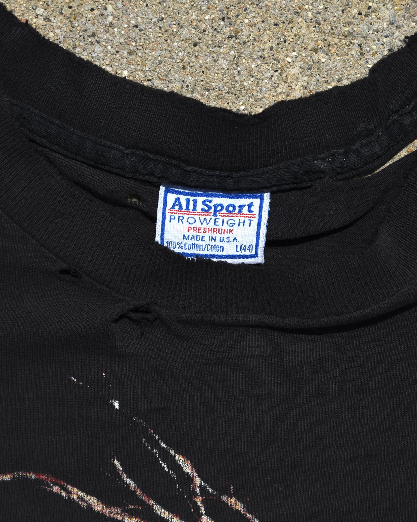 1995 Thrashed and Repaired Nine Inch Nails Further Down The Spiral Tshirt