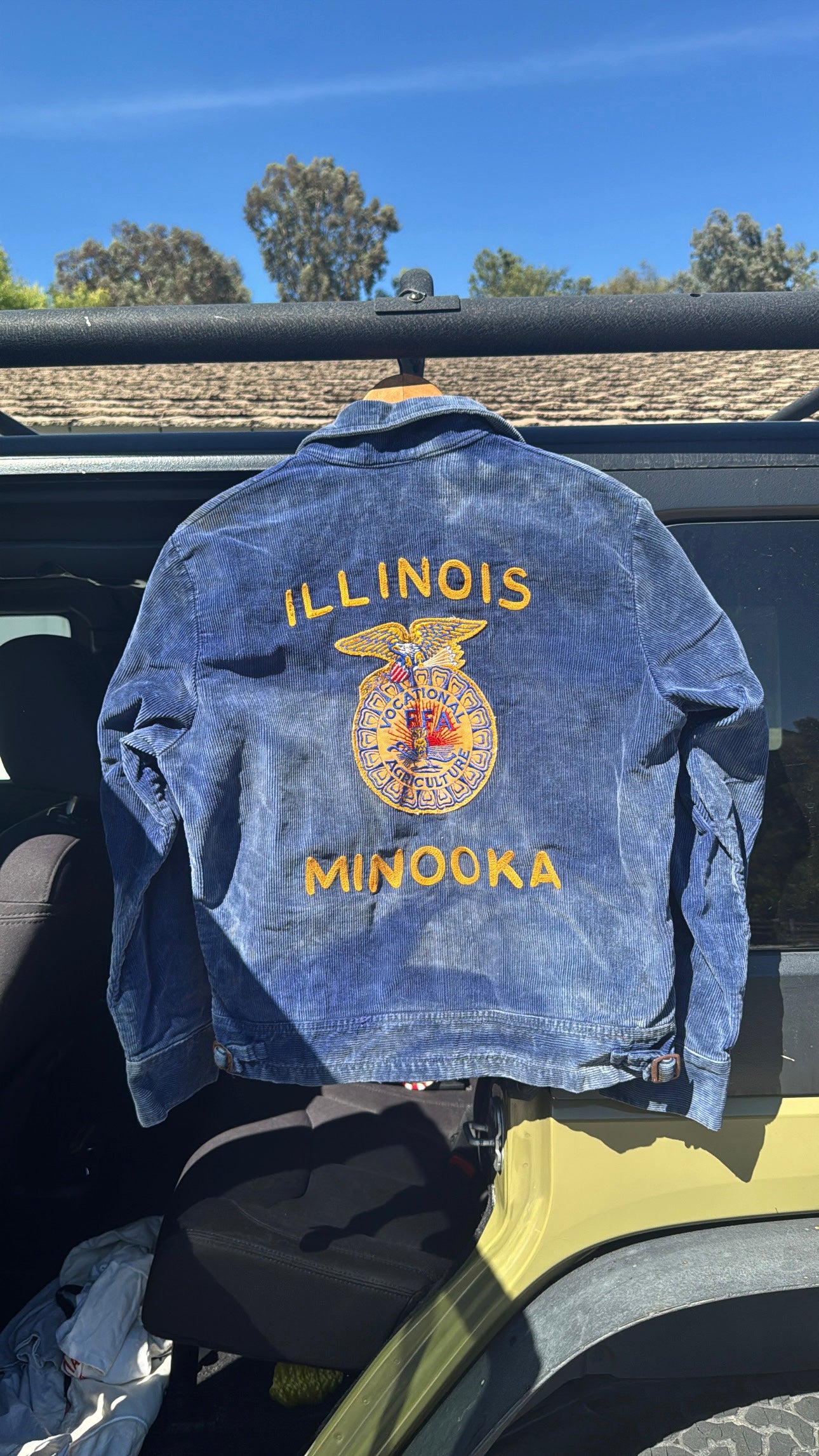 1960s Sun Faded FFA Jacket Talon Zip