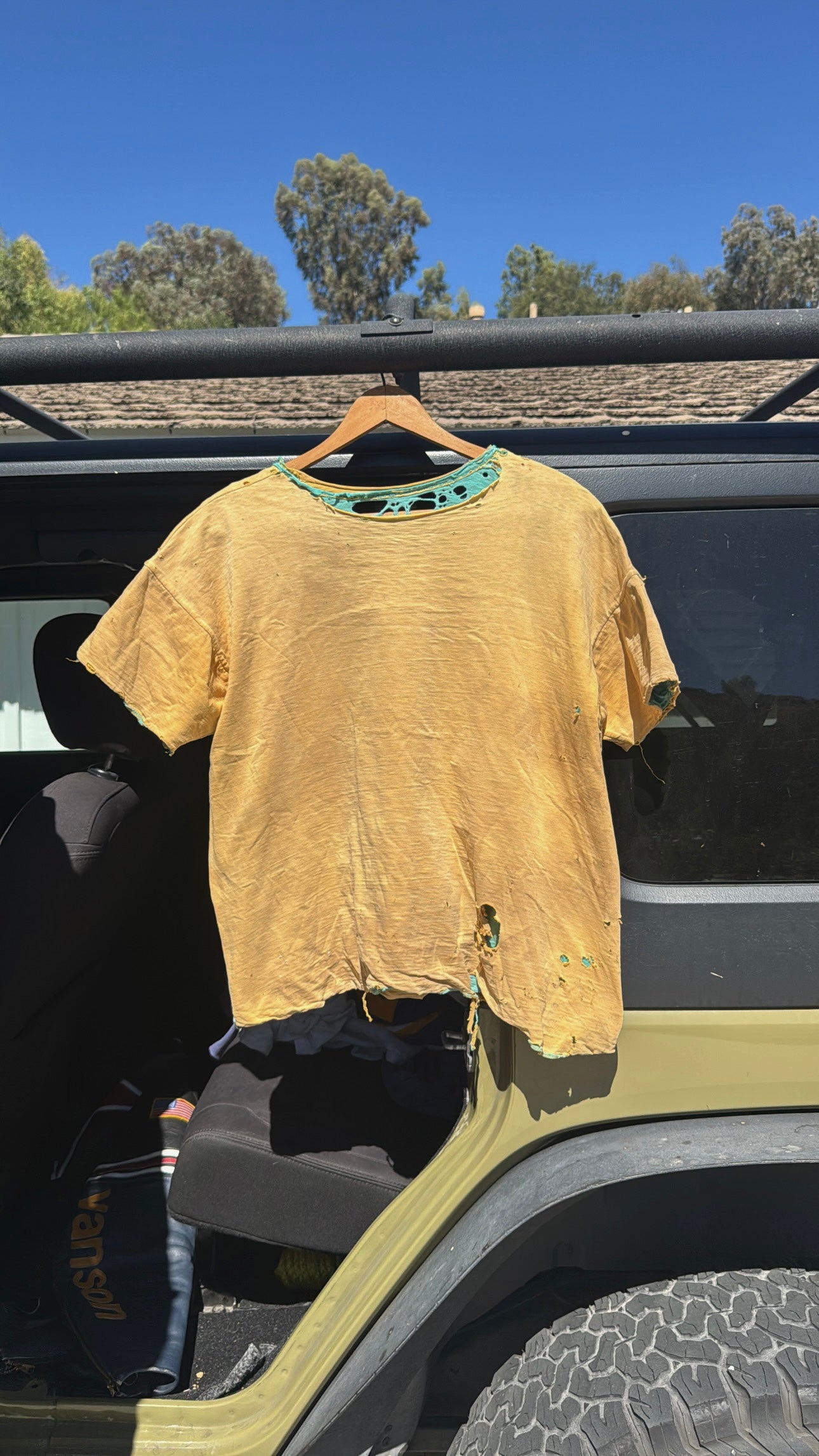 1950s Placer Phys Ed Double Face Tshirt