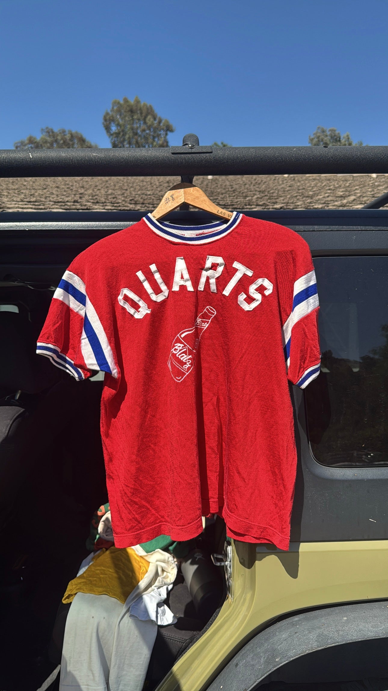 1950s Russell Southern Durene Quarts Beer Jersey