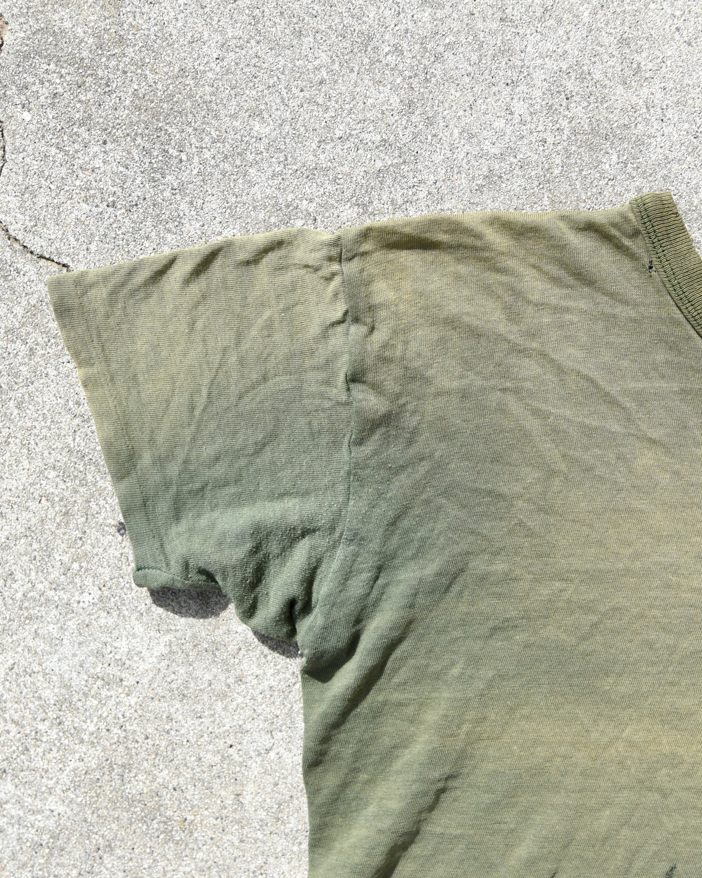 1960s Sun Faded Military Sentry 102 Tshirt