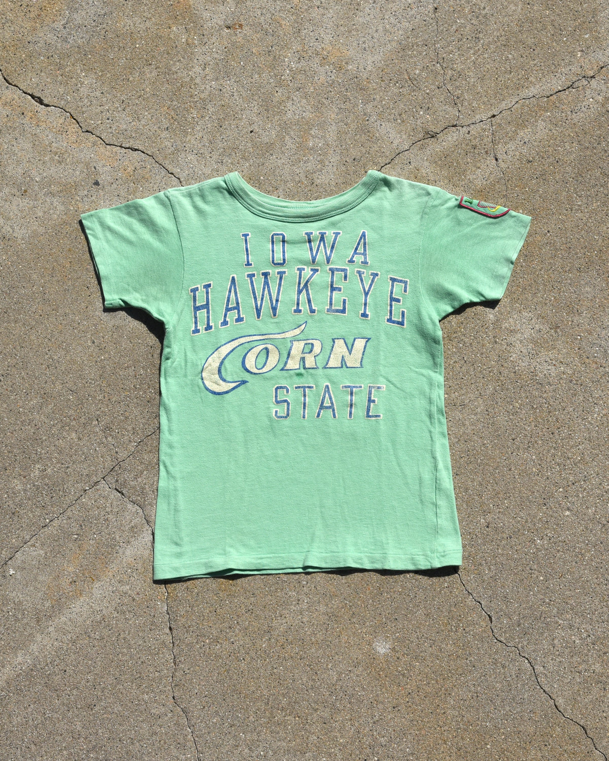 Denim Dungaree Iowa Hawkeye Tshirt