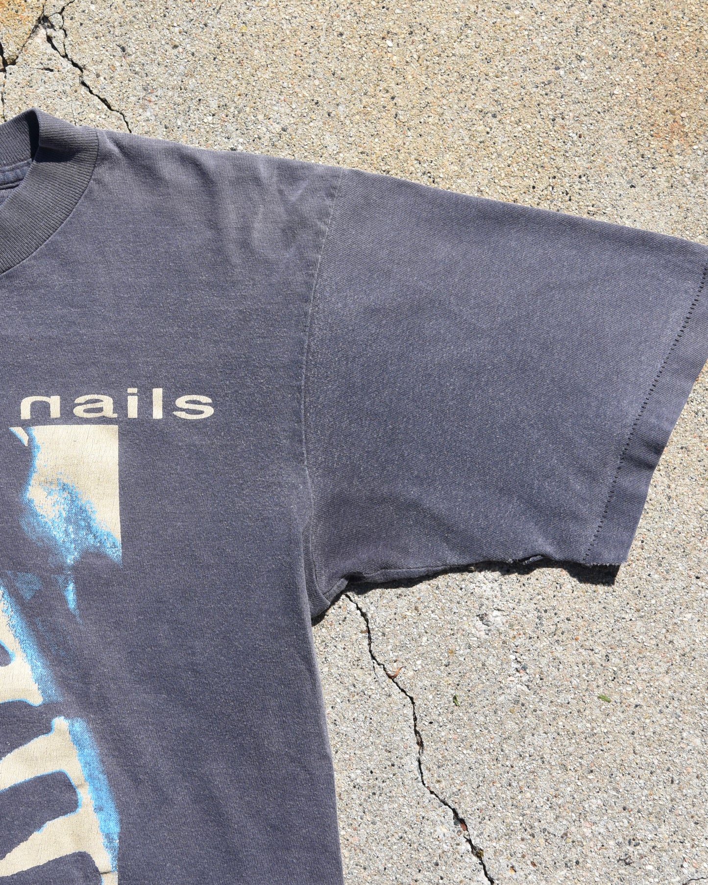 1991 Sun Faded Nine Inch Nails Now I’m Nothing Tshirt