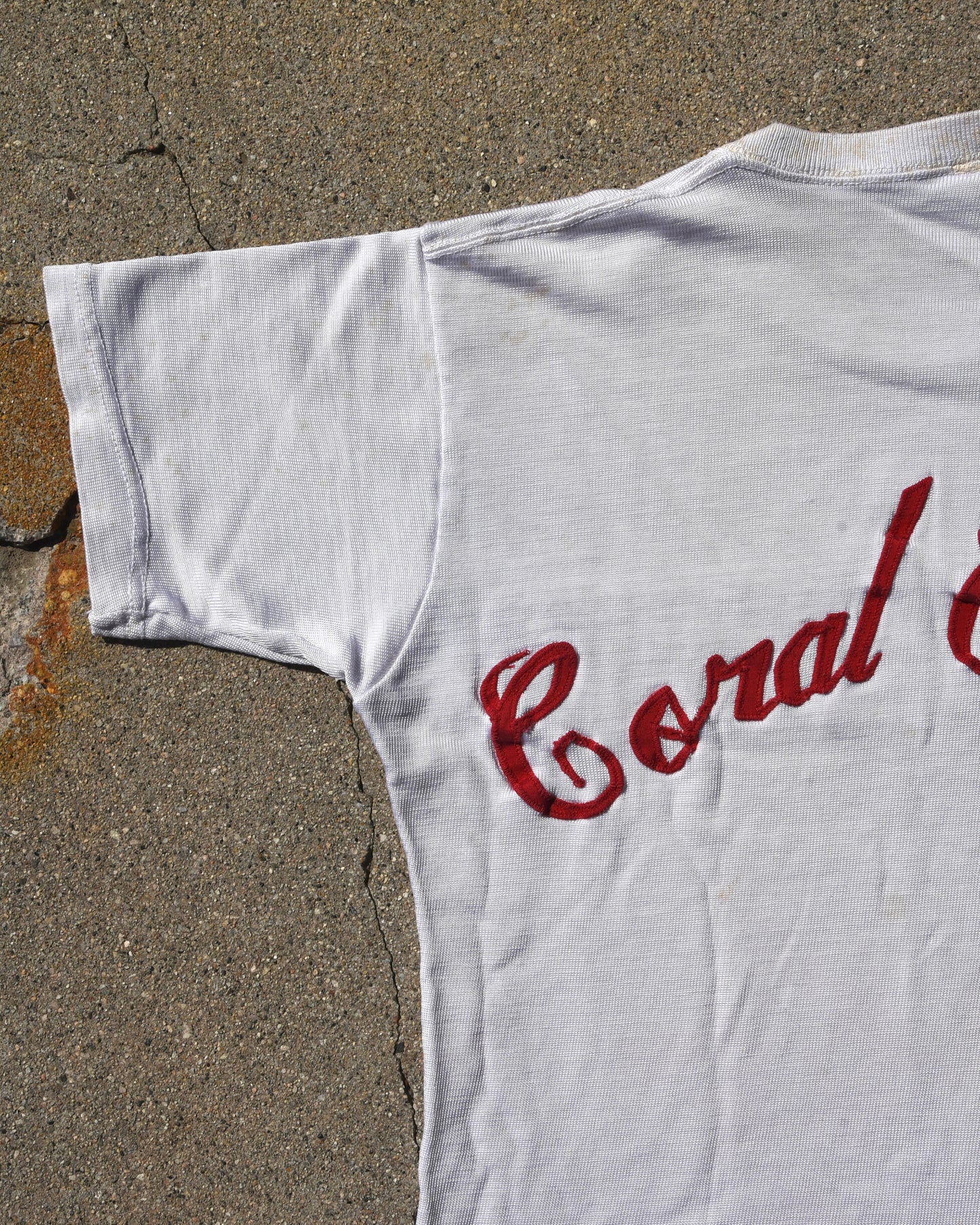 1950s Life Guard / Coral Casino Durene Jersey