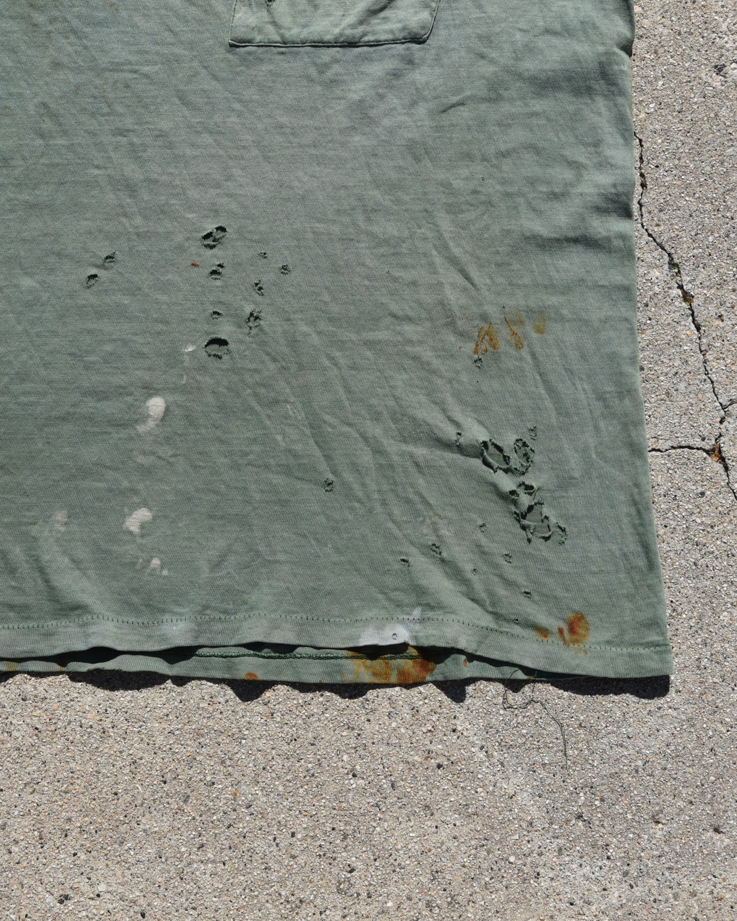 1960s Thrashed BVD Pocket Tshirt