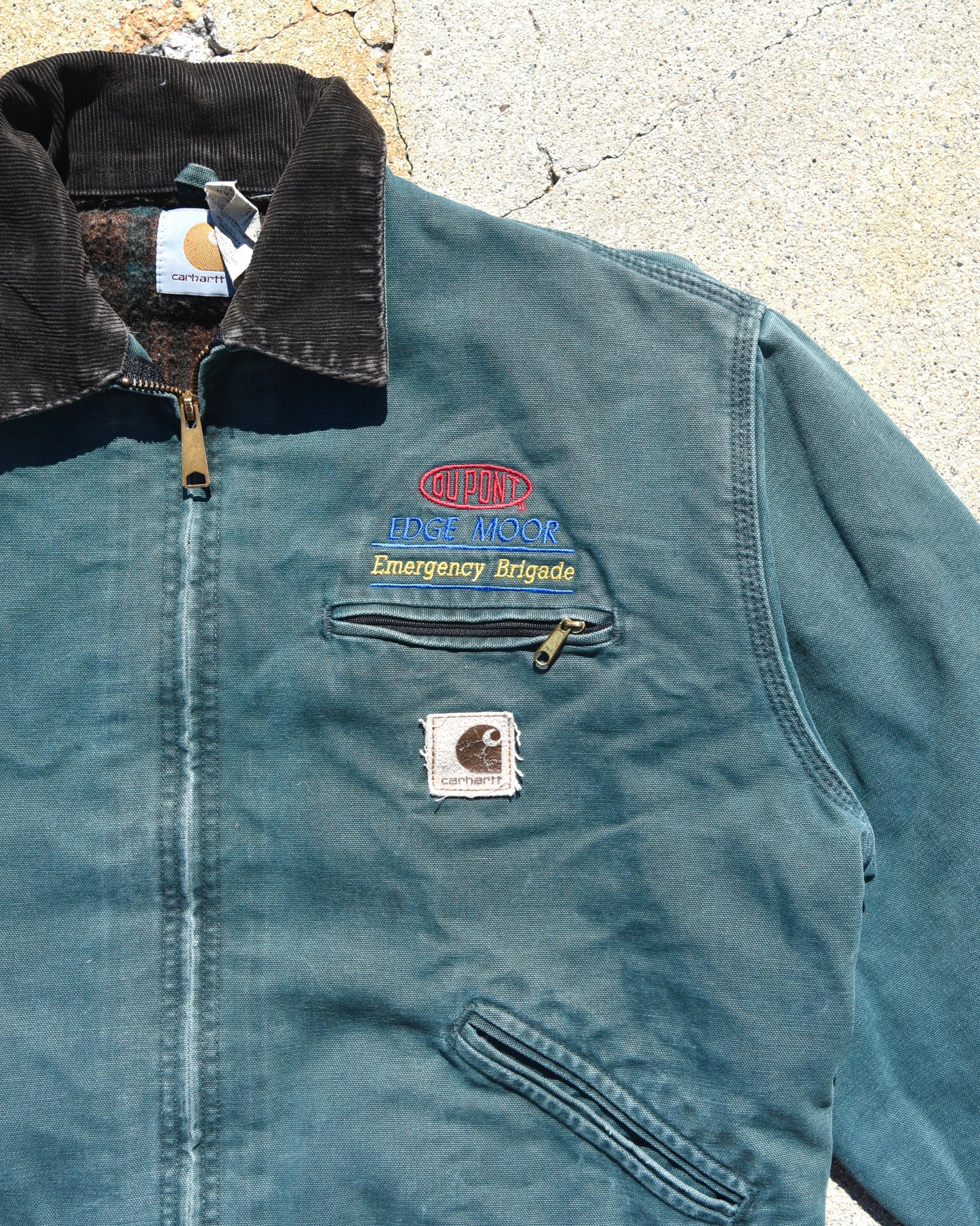 Carhartt J43 HTG Hunter Green Detroit Jacket
