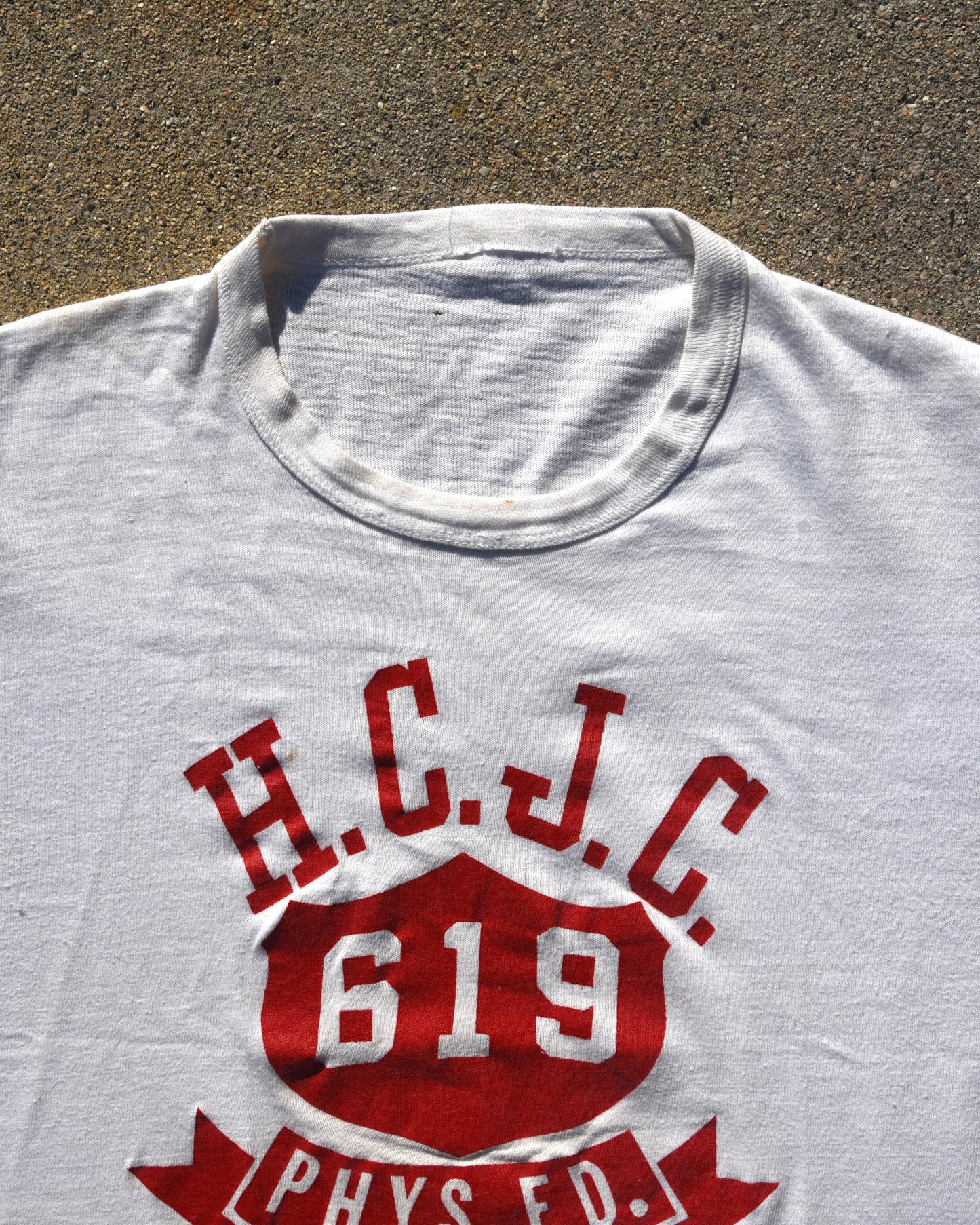 1950s Russell Southern HCJC Phys Ed Tshirt