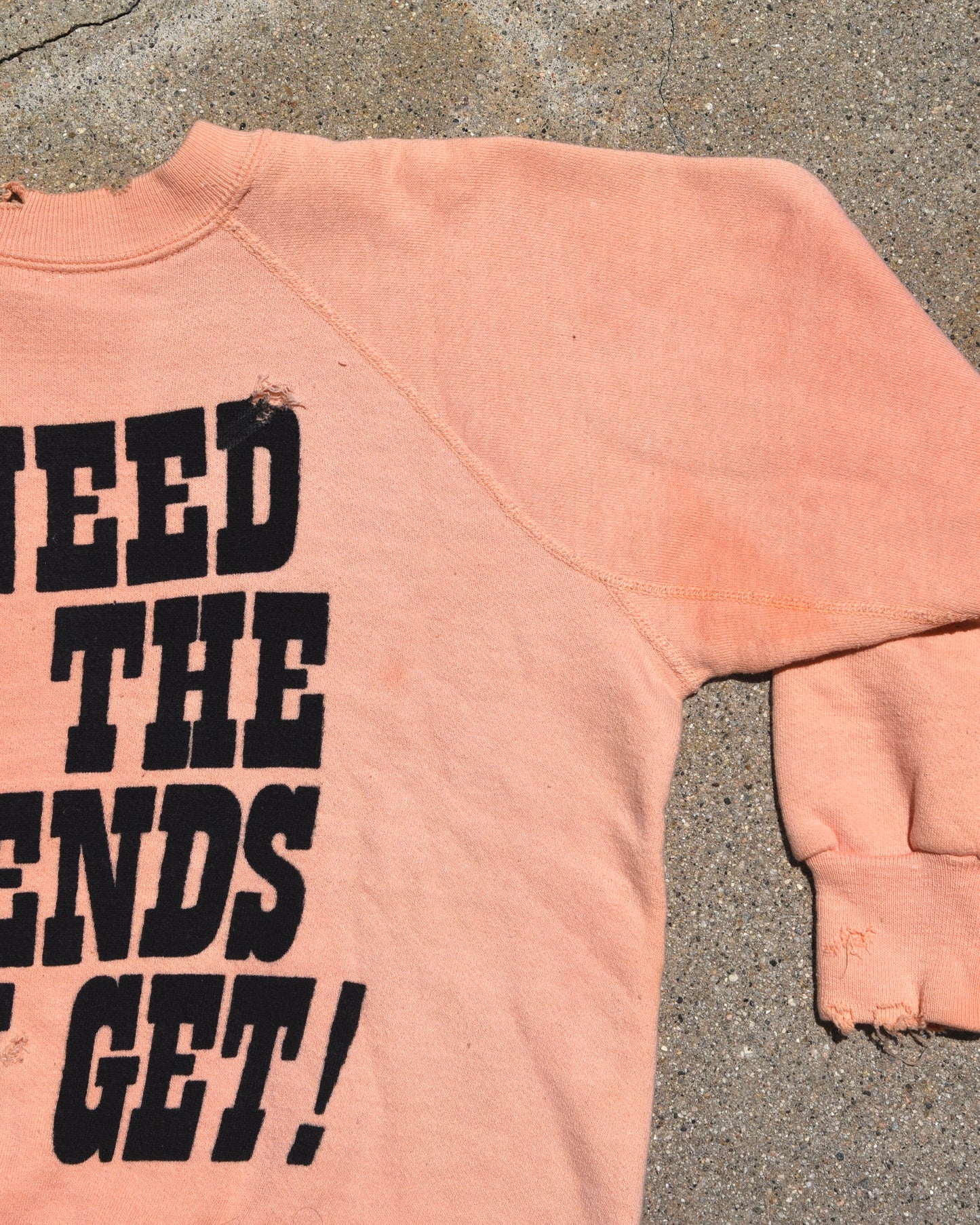 1960s Snoopy Charlie Brown Mayo Spruce Sweatshirt