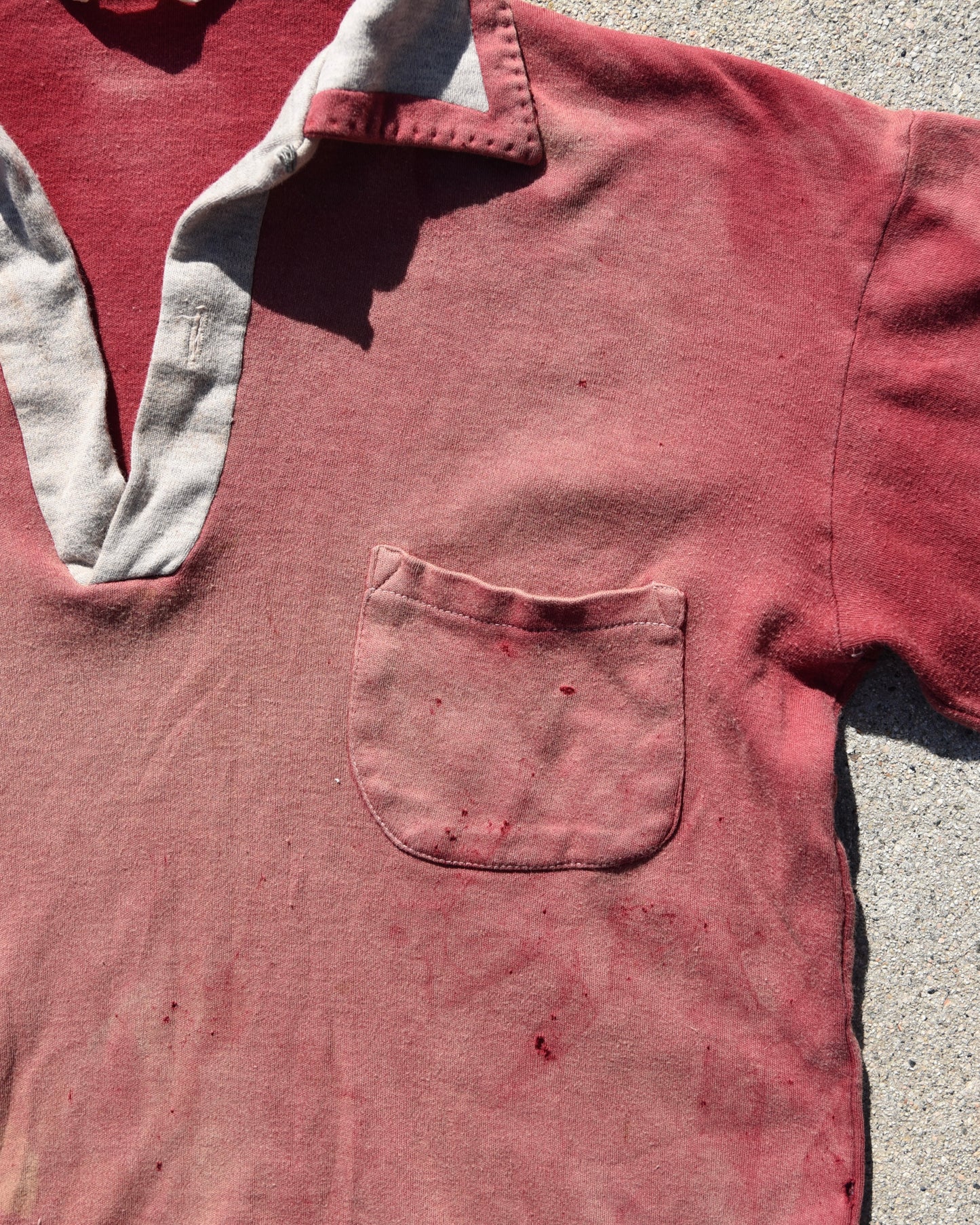 1940s Campus Long Sleeve Collared Shirt