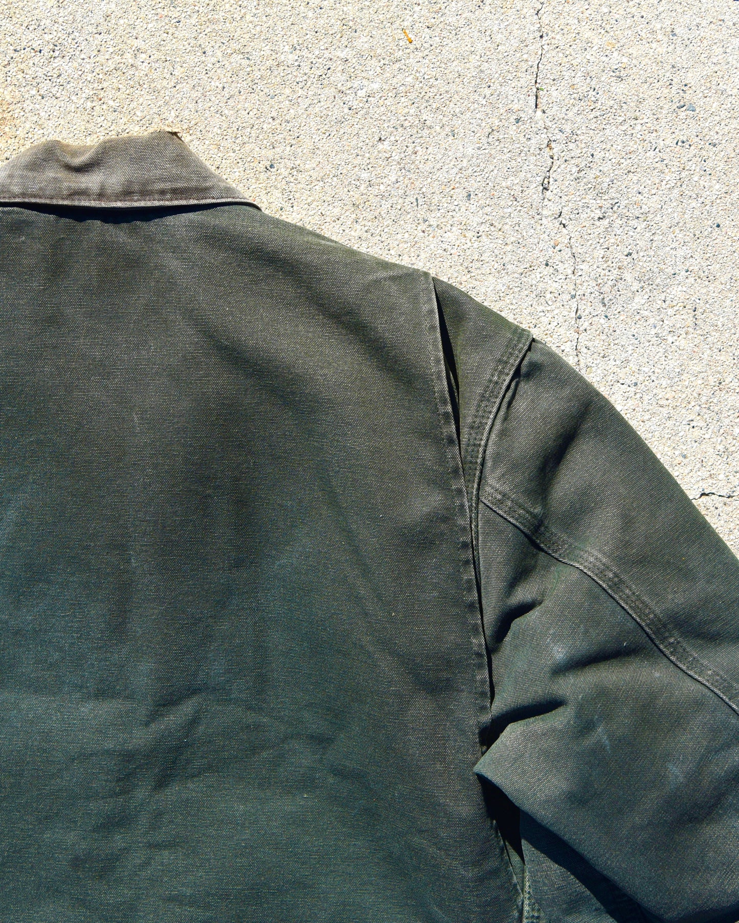 Carhartt J97 MOS Duck Detroit Jacket Moss Green - Large