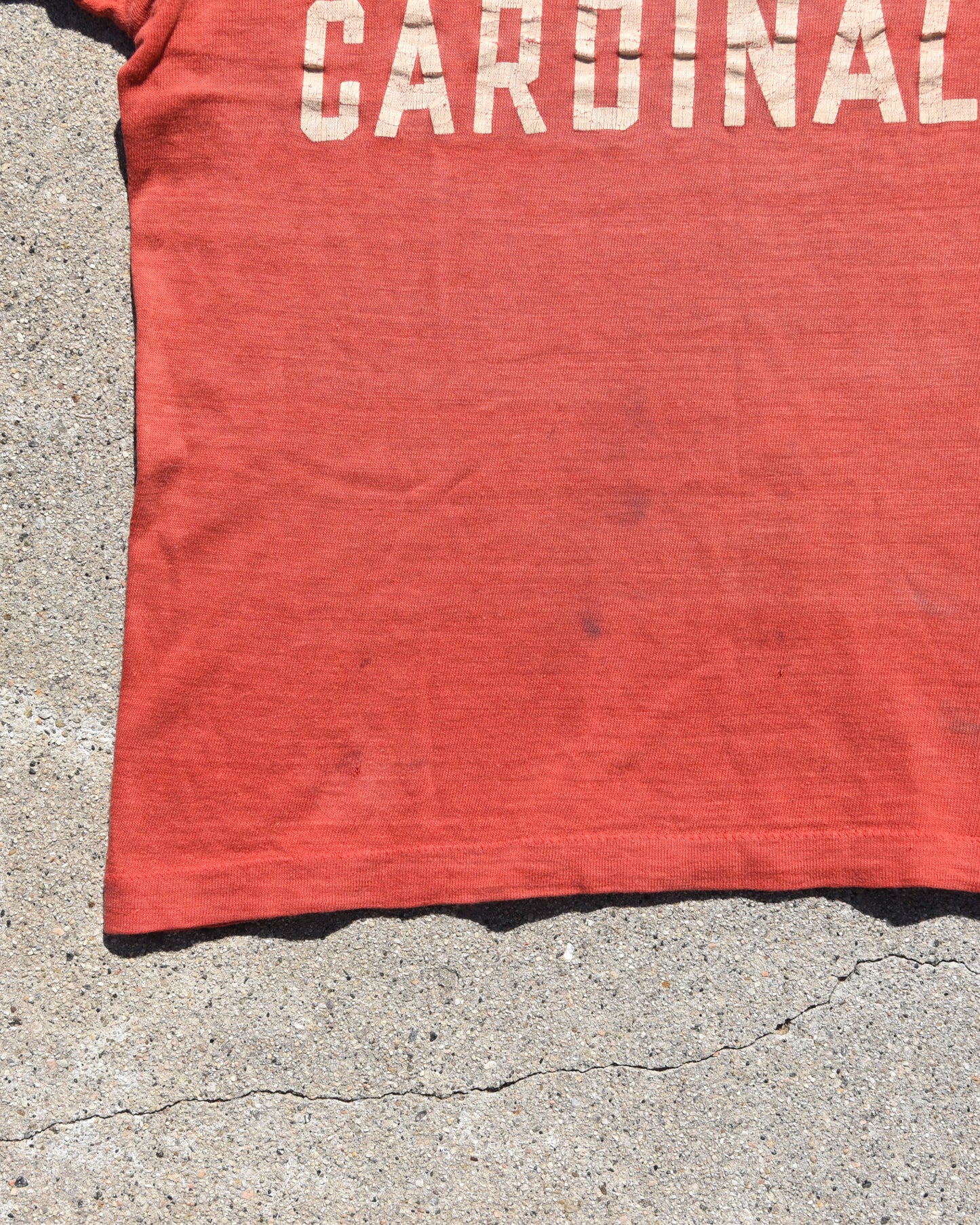 1950s Sun Faded Junior All American Cardinals Tshirt