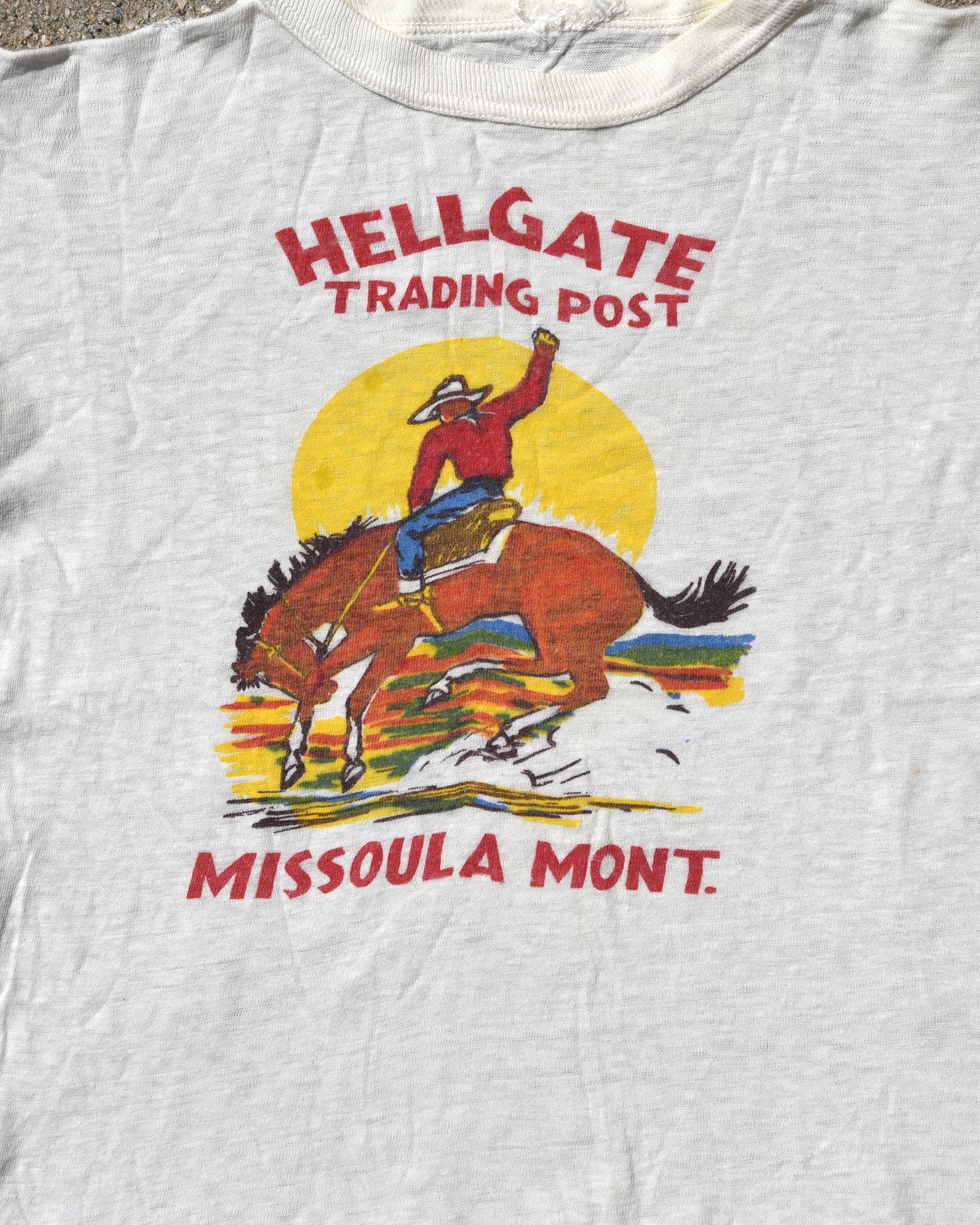 1950s Hellgate Trading Post Femme Tshirt