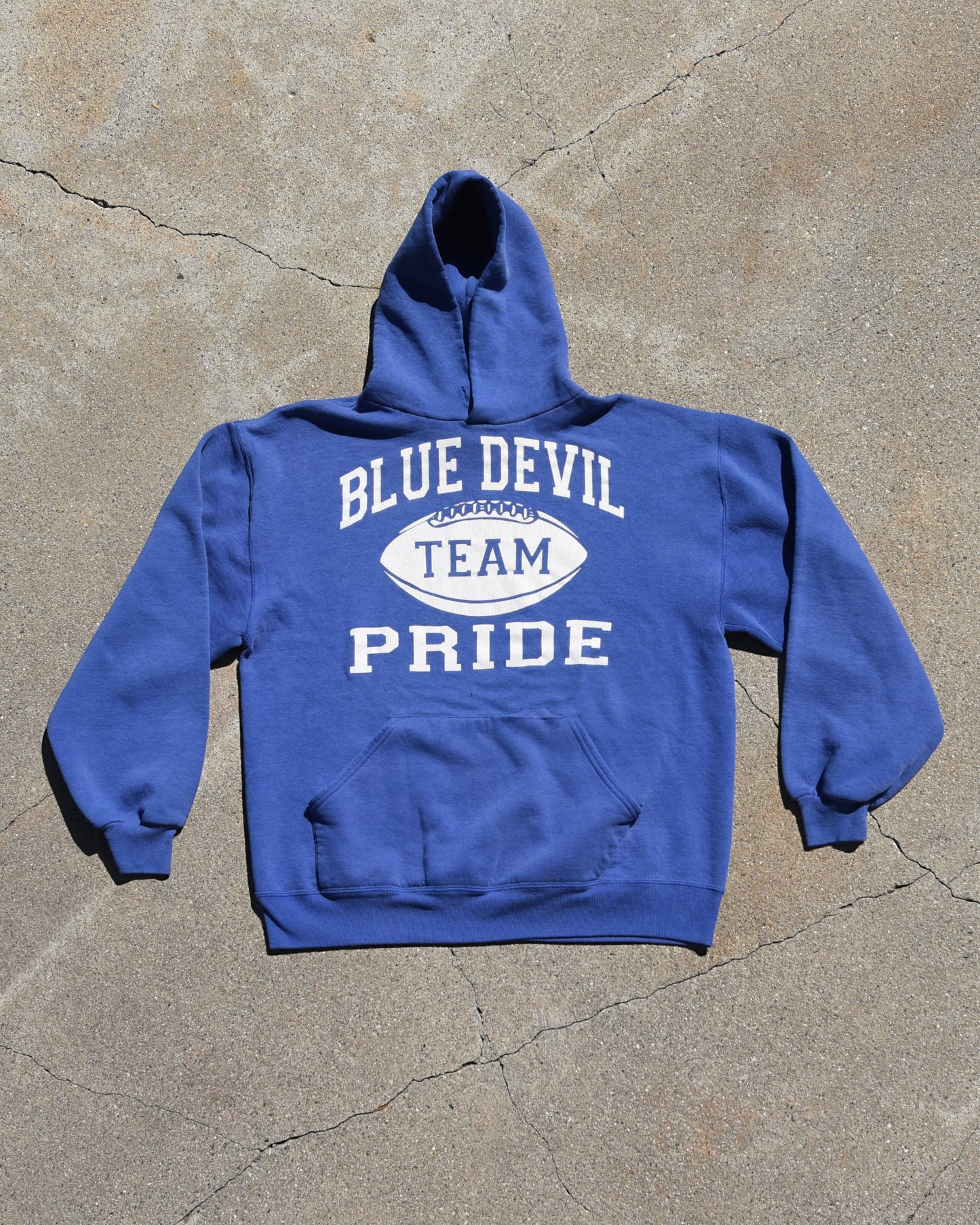 1980s Blue Pride Devils Hoodie