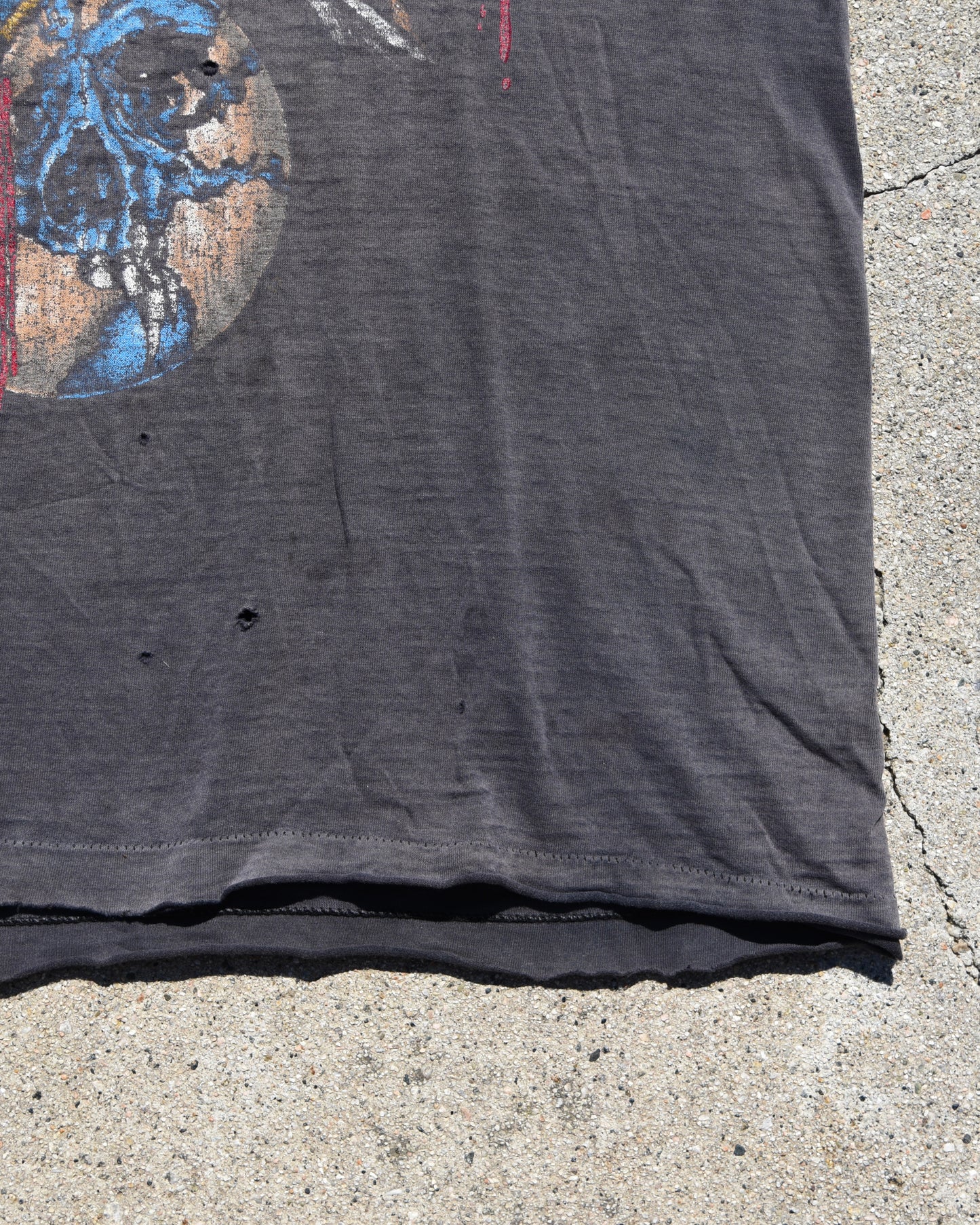 1994 Thrashed and Sun Faded Metallica Summer Tour Tshirt
