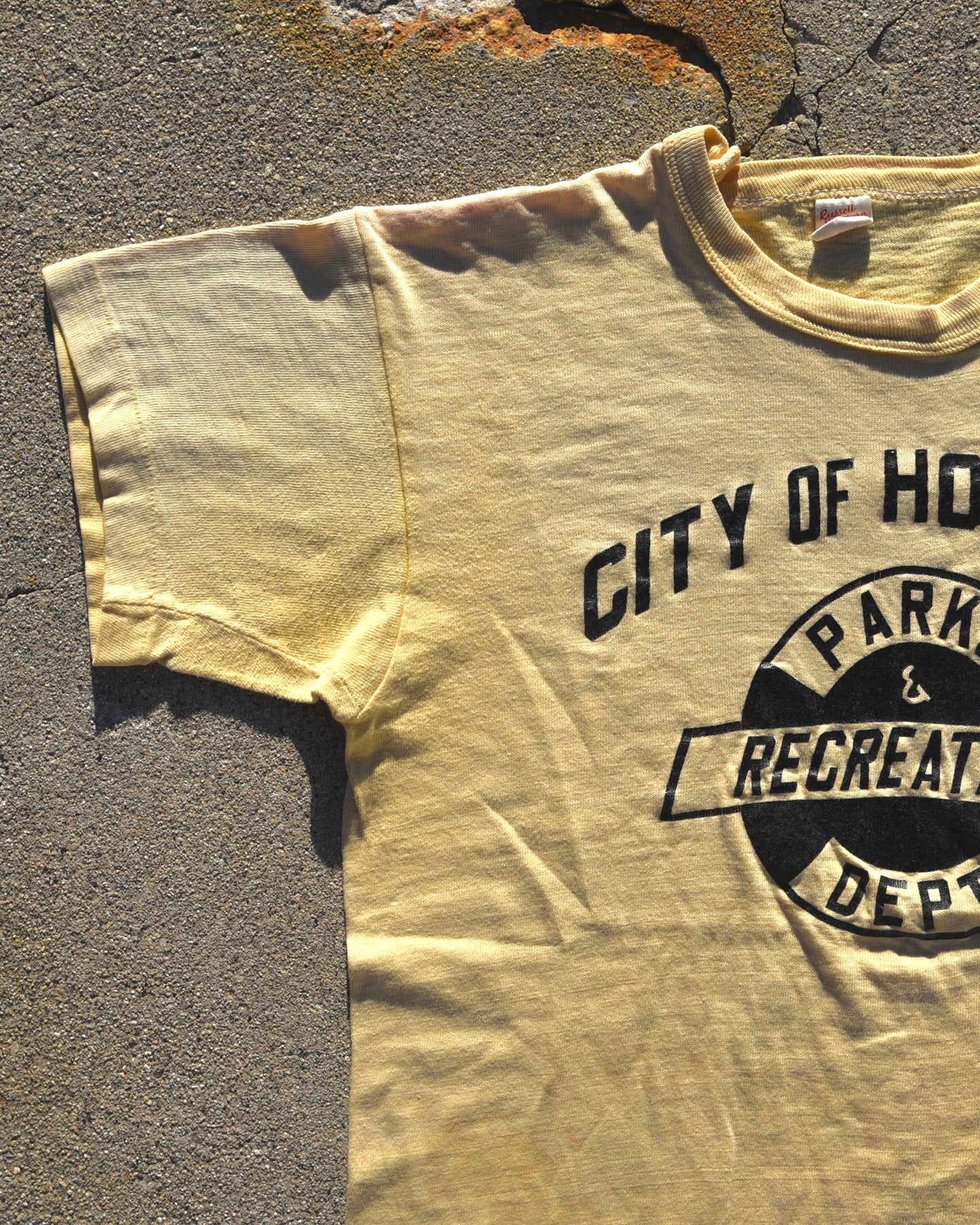 1960s Russell Southern City of Houston Parks and Rec Tshirt