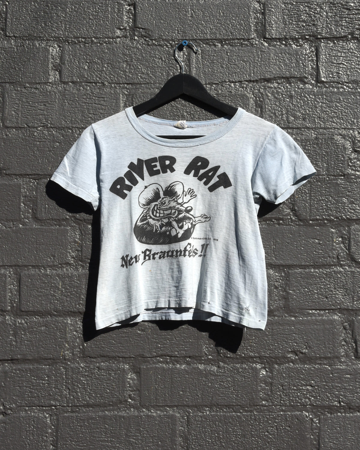 1970s River Rat Cropped Tshirt