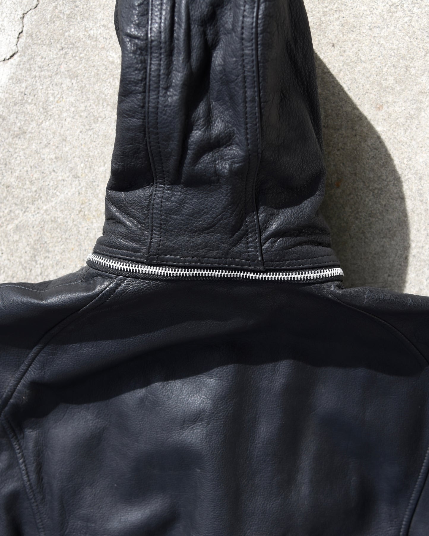 Avirex B7 Tanker Fireclasp Hooded Leather Jacket