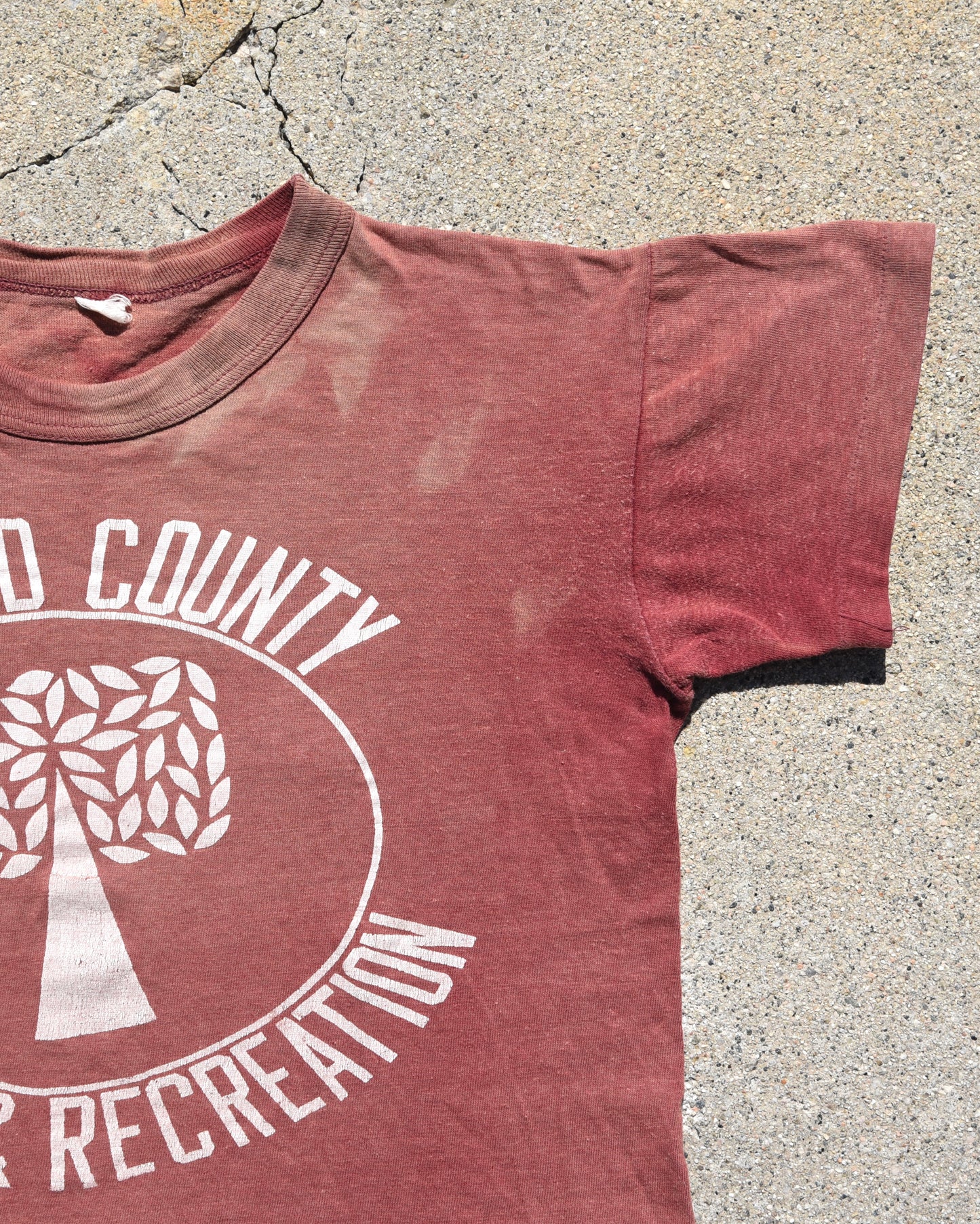 1960s Sun Faded Stafford County Parks & Recreation Tshirt