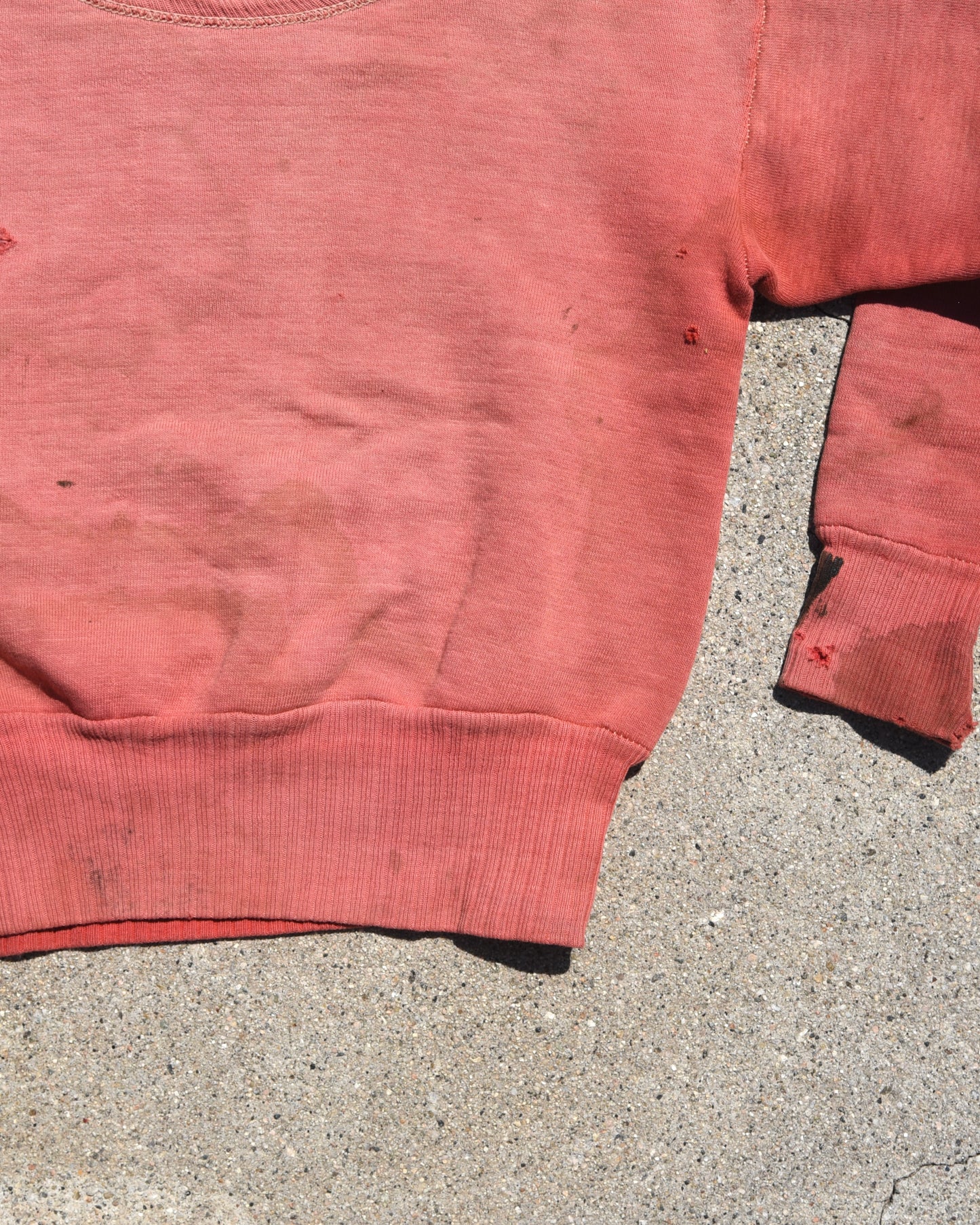 1940s Sun Faded Gene Autry & Champ Jr. Femme Sweatshirt